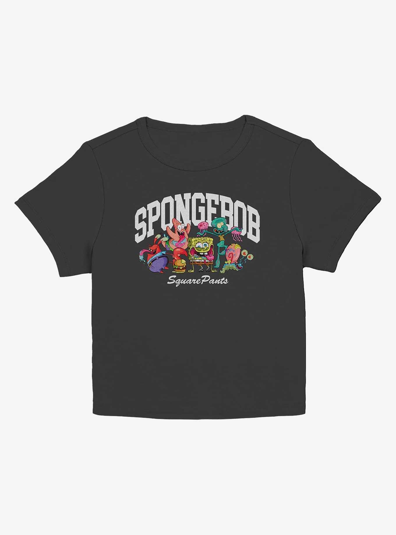 Spongebob Squarepants Group Athletic Girls Baby T-Shirt, , hi-res