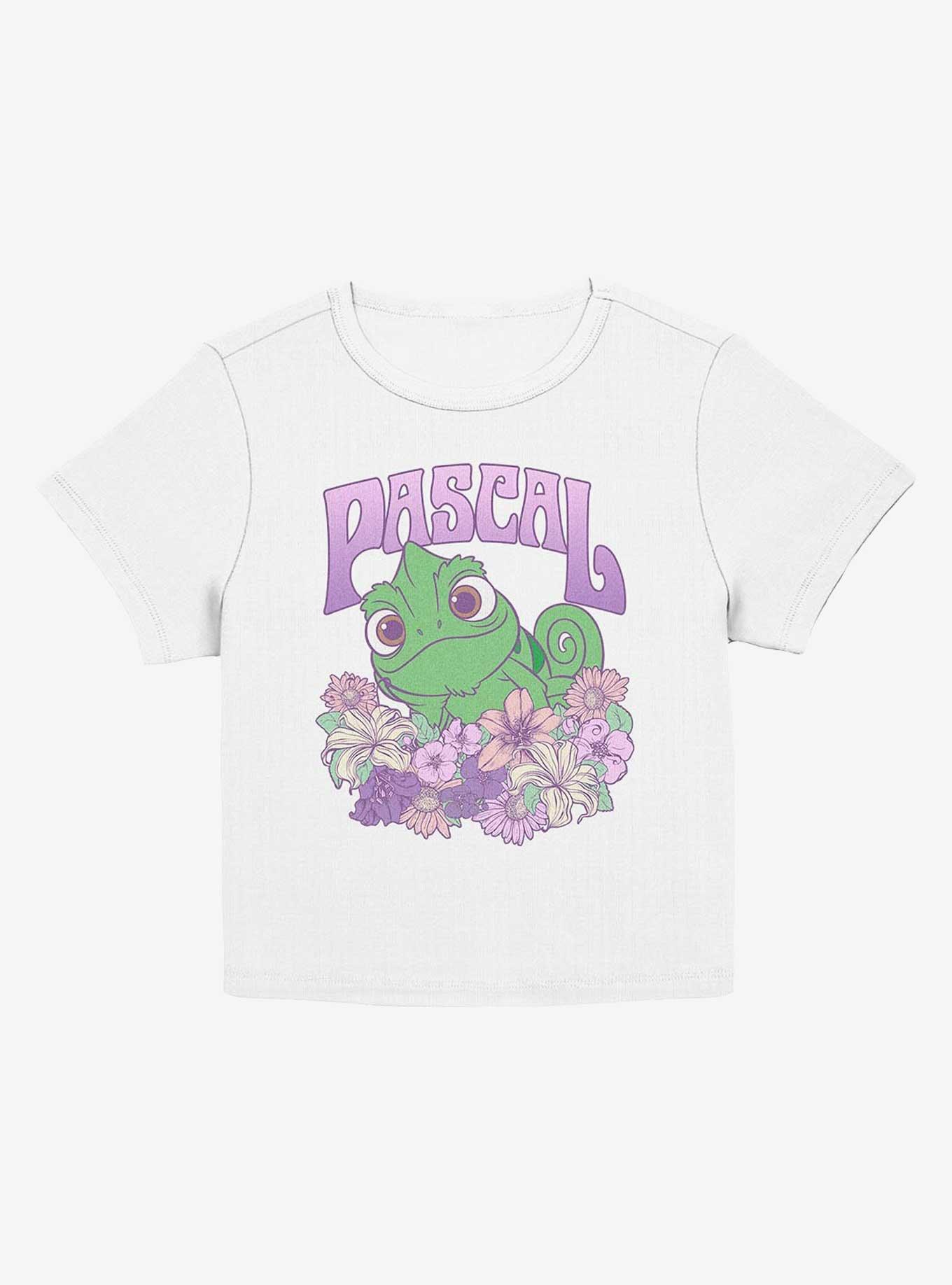 Disney Tangled Flowery Pascal Girls Baby T-Shirt, EGRET, hi-res