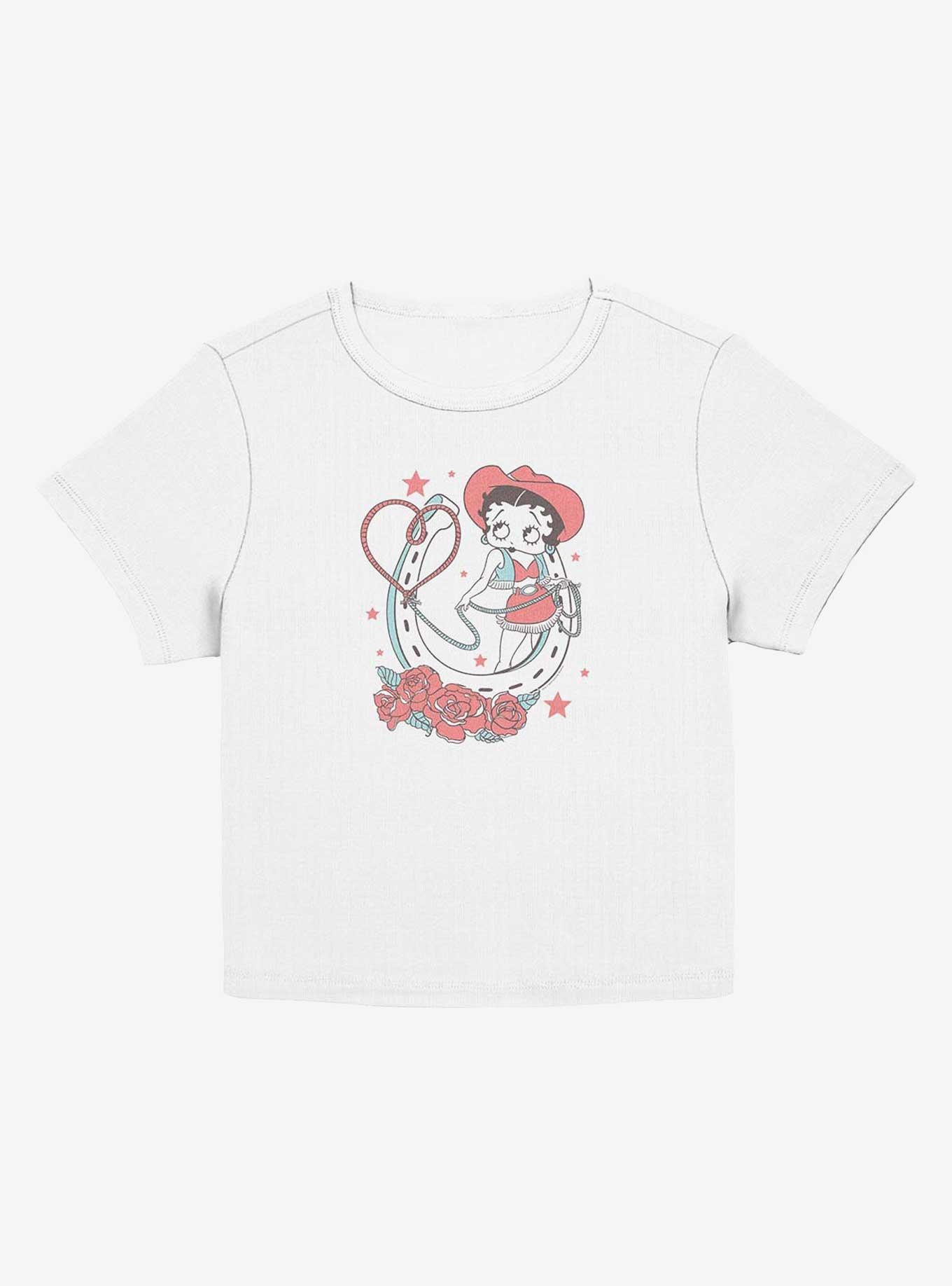 Betty Boop Rope My Heart Girls Baby T-Shirt, , hi-res