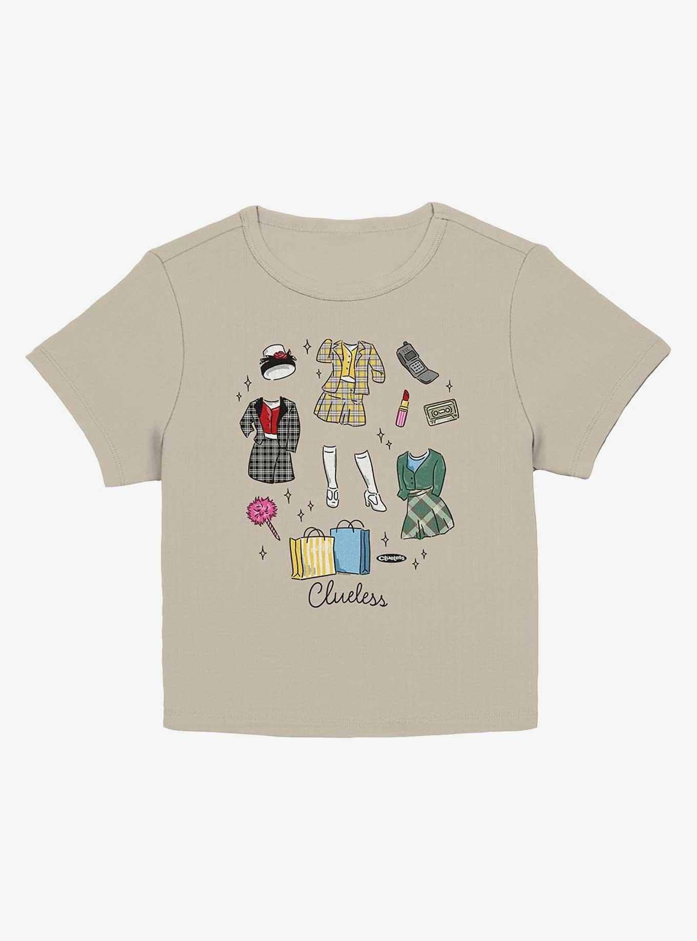 Clueless Fashion Textbook Girls Baby T-Shirt