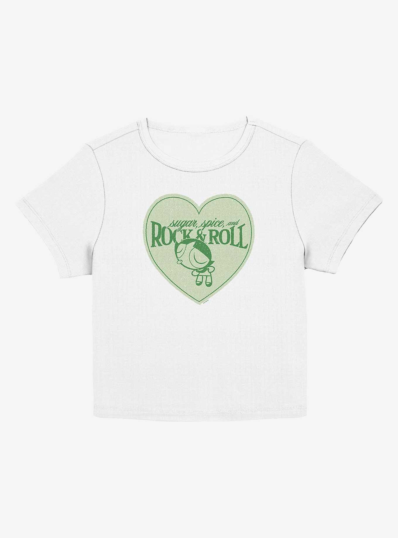 The Powerpuff Girls Sugar Spice And Rock Girls Baby T-Shirt, EGRET, hi-res