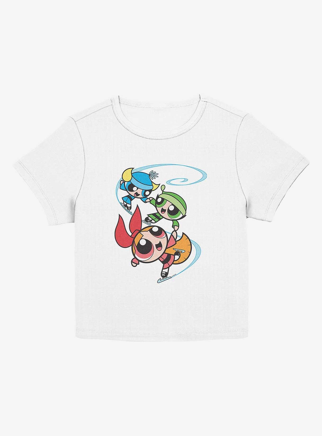 The Powerpuff Girls Happy Ice Skating Girls Baby T-Shirt, , hi-res