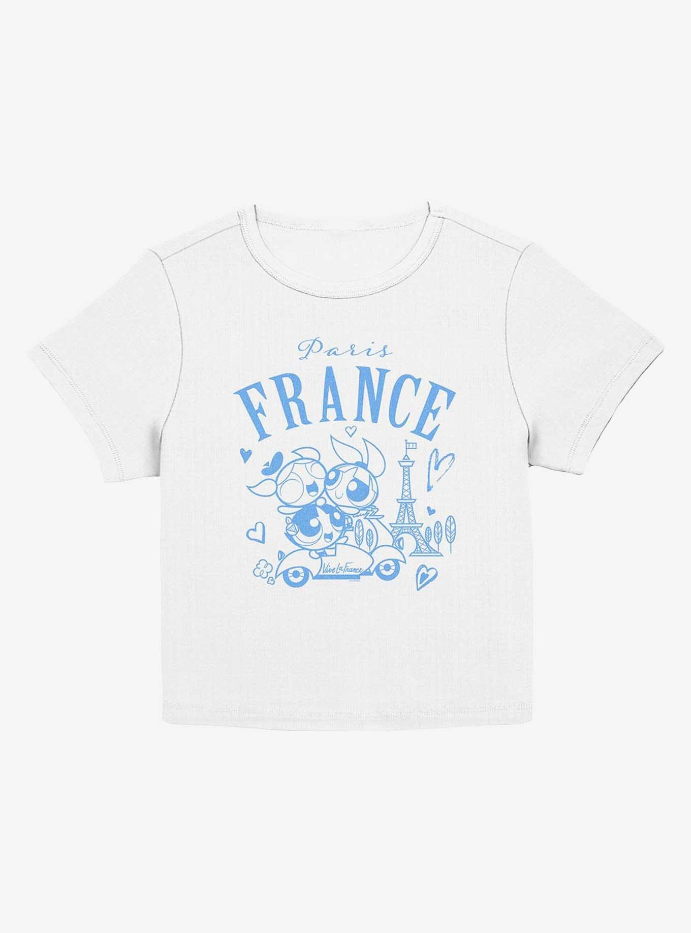 The Powerpuff Girls In France Girls Baby T-Shirt, , hi-res