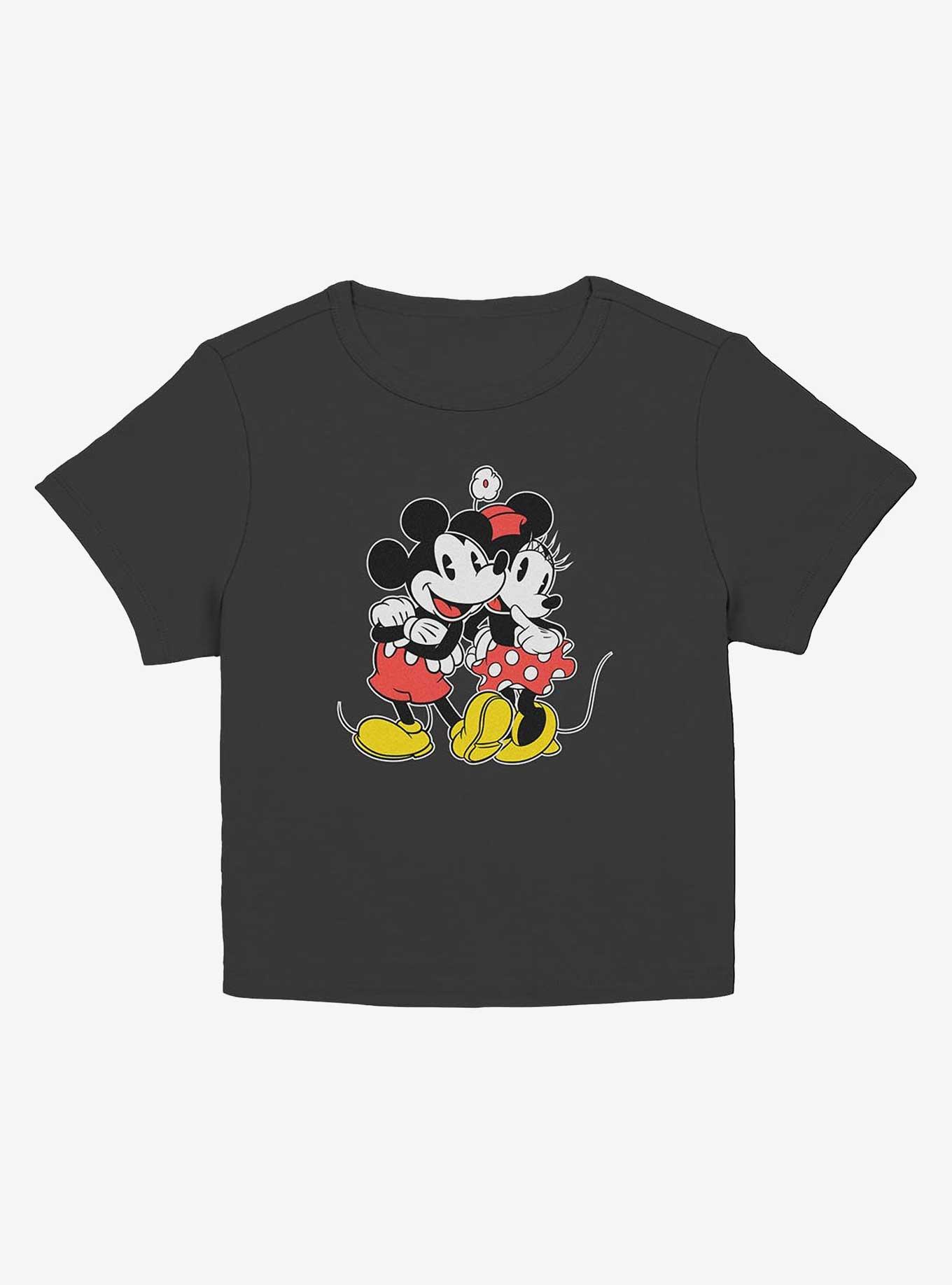 Disney Mickey Mouse & Minnie Mouse Sweethearts Girls Baby T-Shirt, BLACK, hi-res