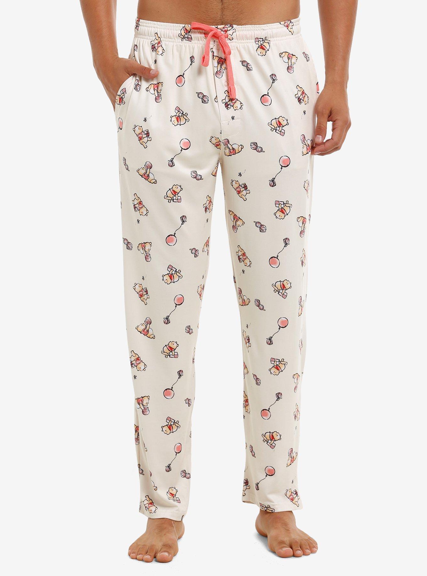 Disney Winnie The Pooh Balloons Pajama Pants, , hi-res