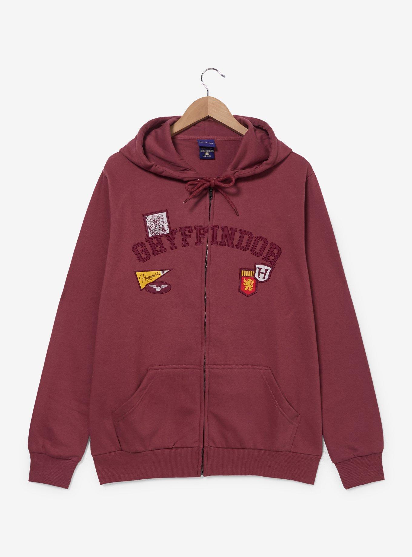 Harry Potter Gryffindor Embroidered Badges Hoodie, , hi-res