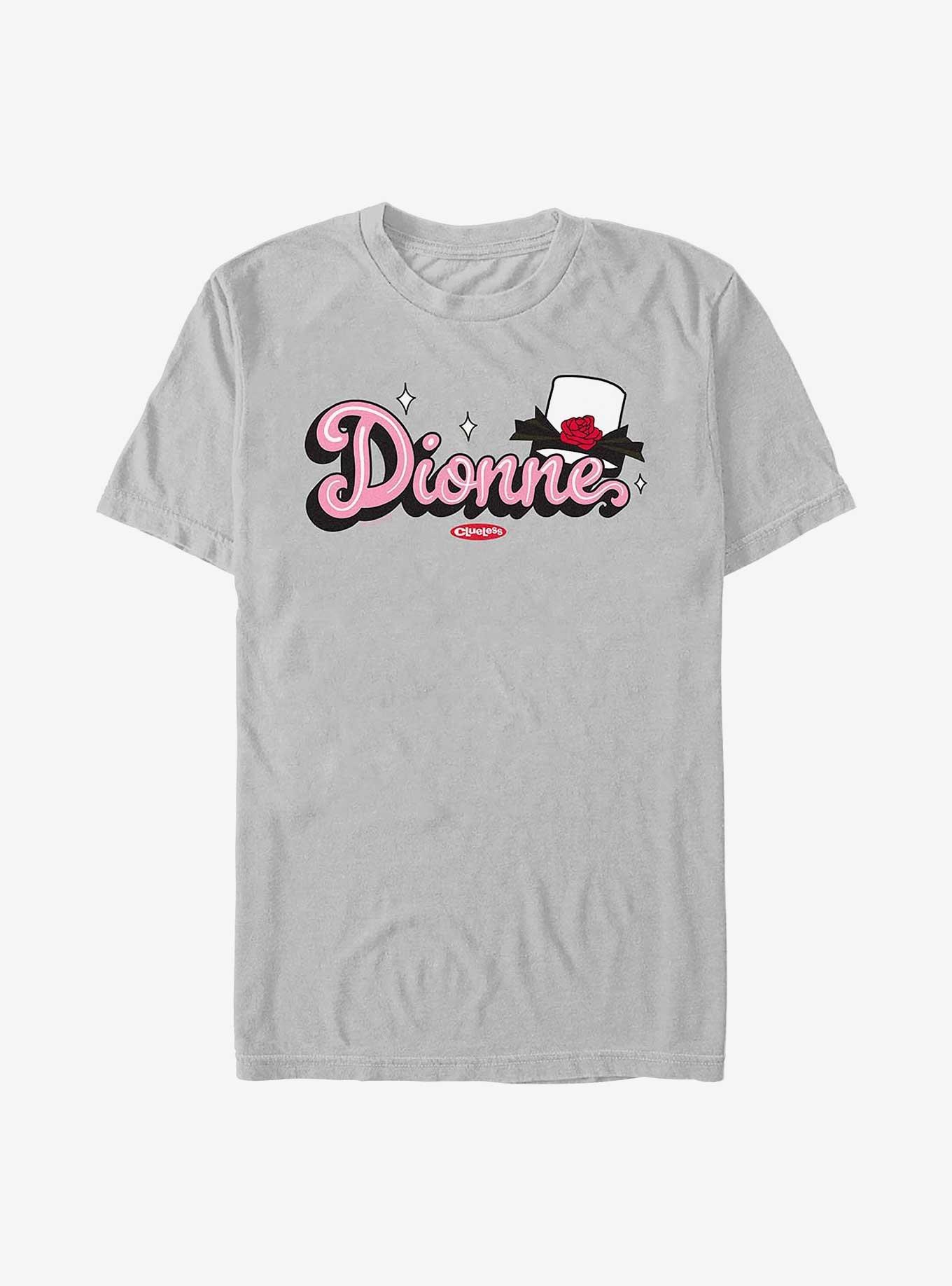 Clueless Dionne Rose Logo T-Shirt, ICE GREY, hi-res
