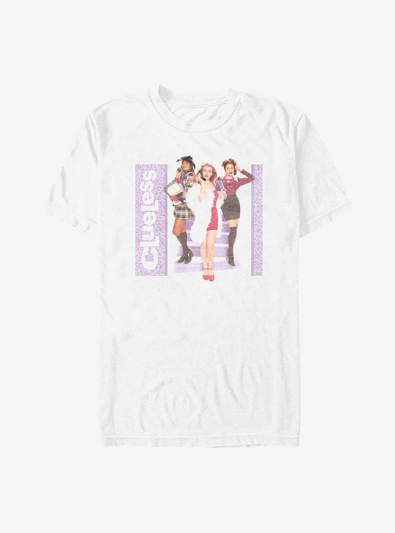 Clueless Pastel Trio T-Shirt, WHITE, hi-res