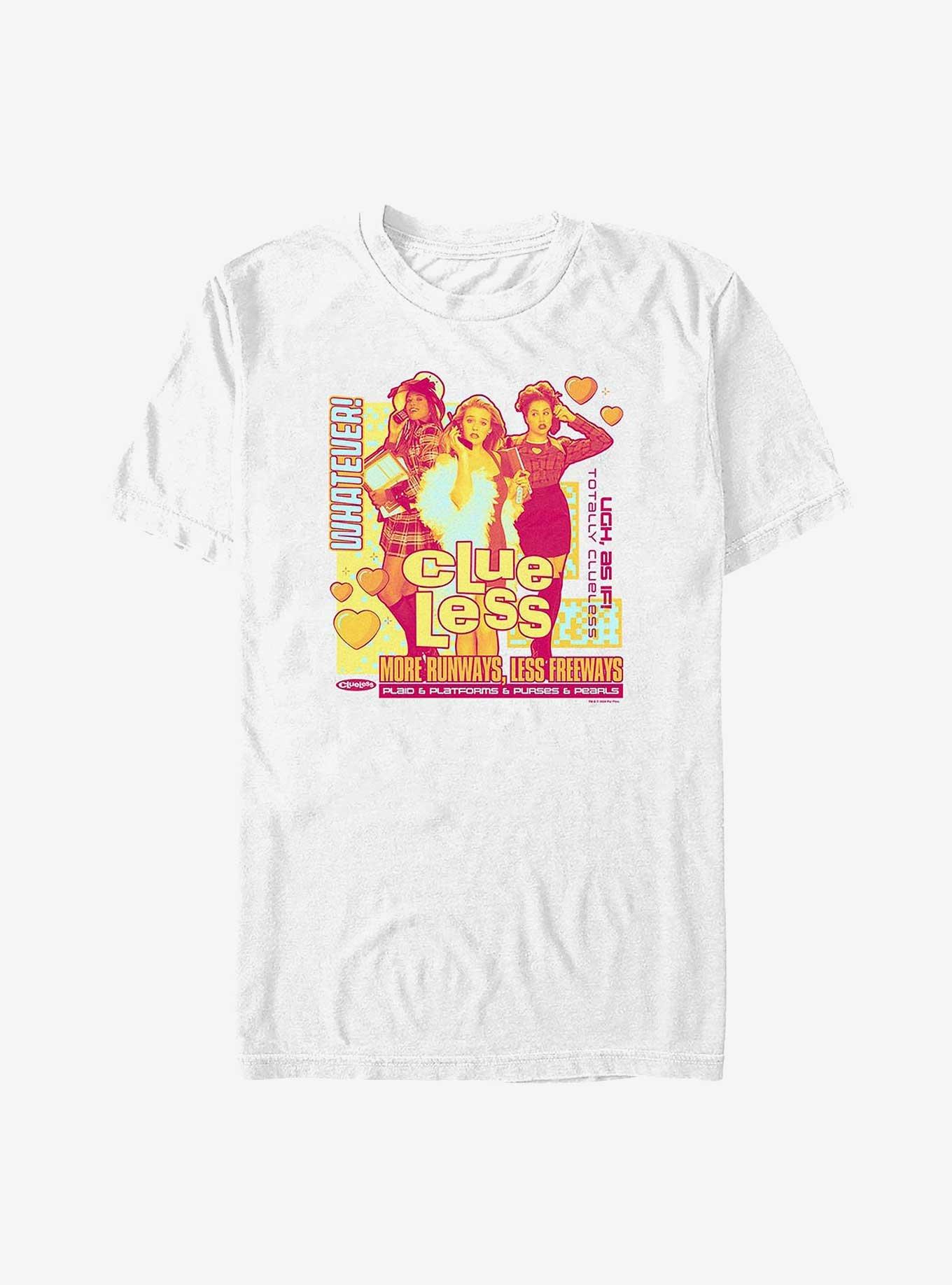 Clueless Besties T-Shirt, WHITE, hi-res