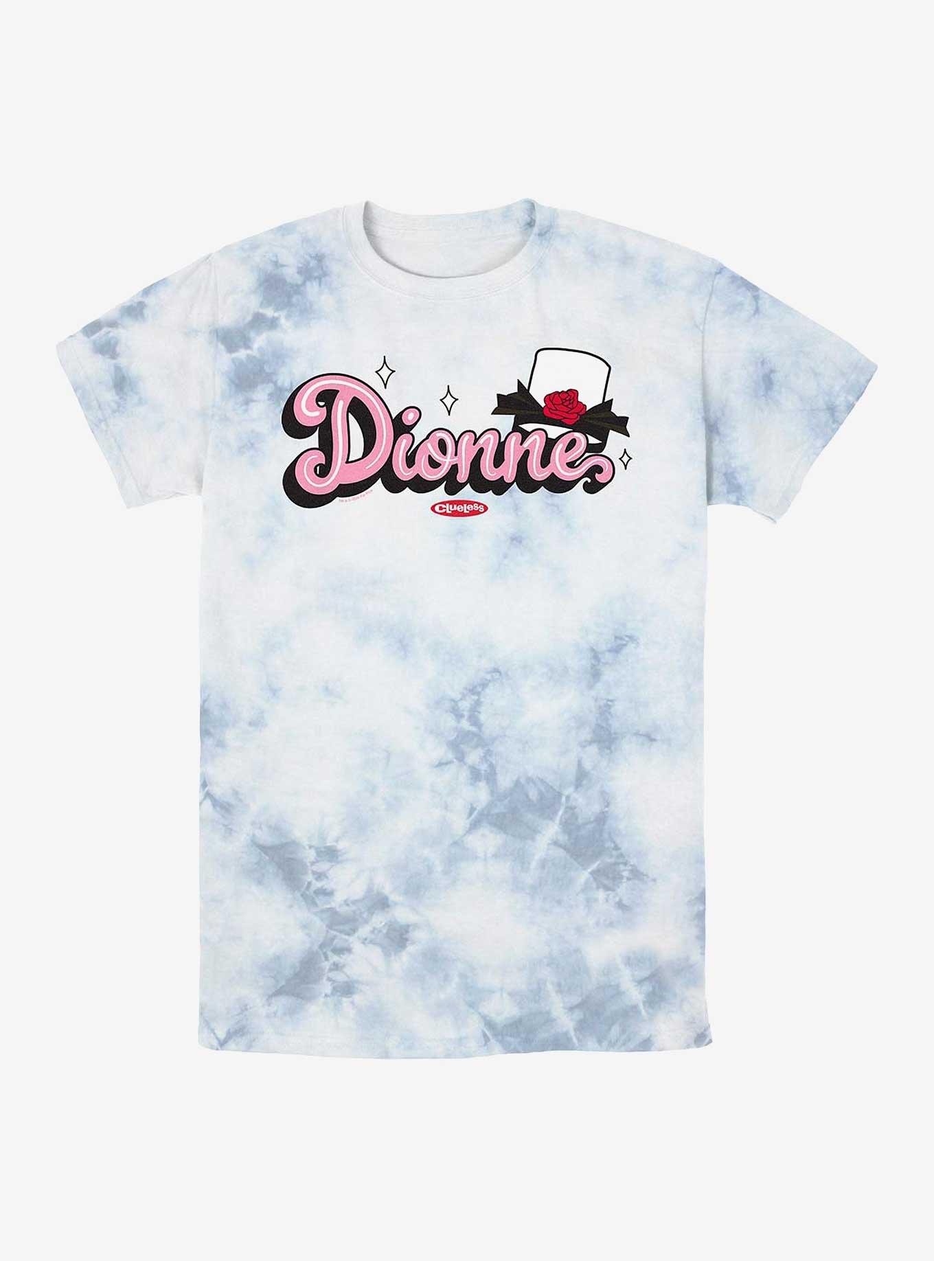 Clueless Dionne Rose Logo Tye-Dye T-Shirt