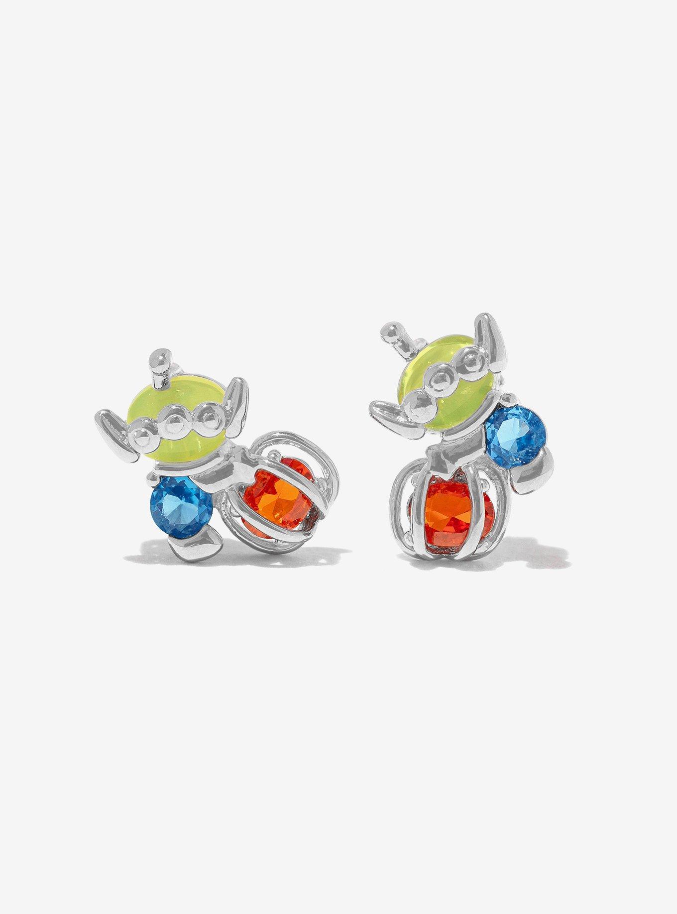 Disney Pixar X Girls Crew Toy Story Alien Pumpkin Stud Earrings, , hi-res