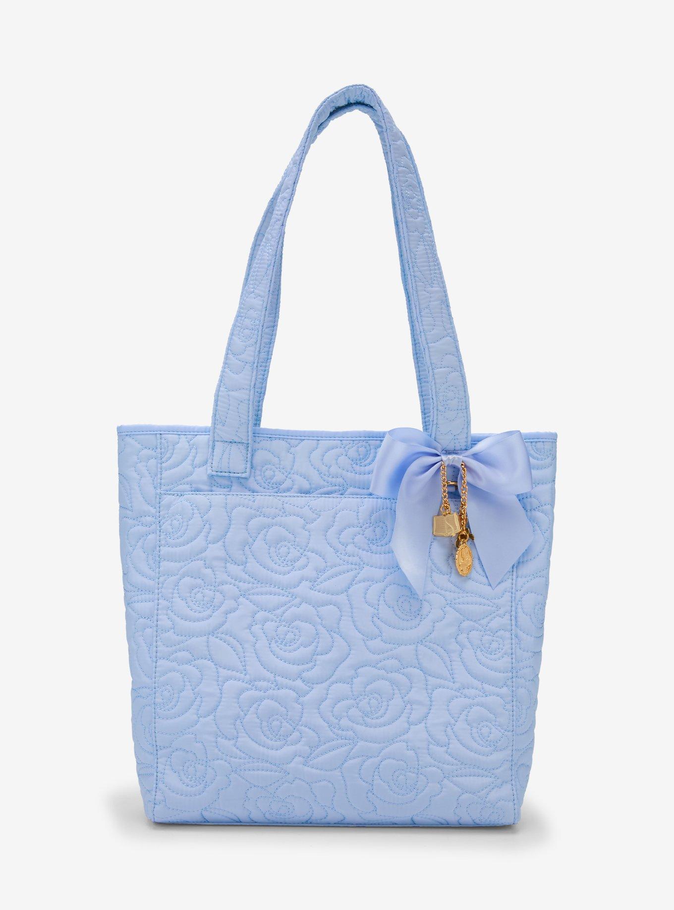 Disney Beauty and The Beast Quilted Roses Tote Bag, , hi-res