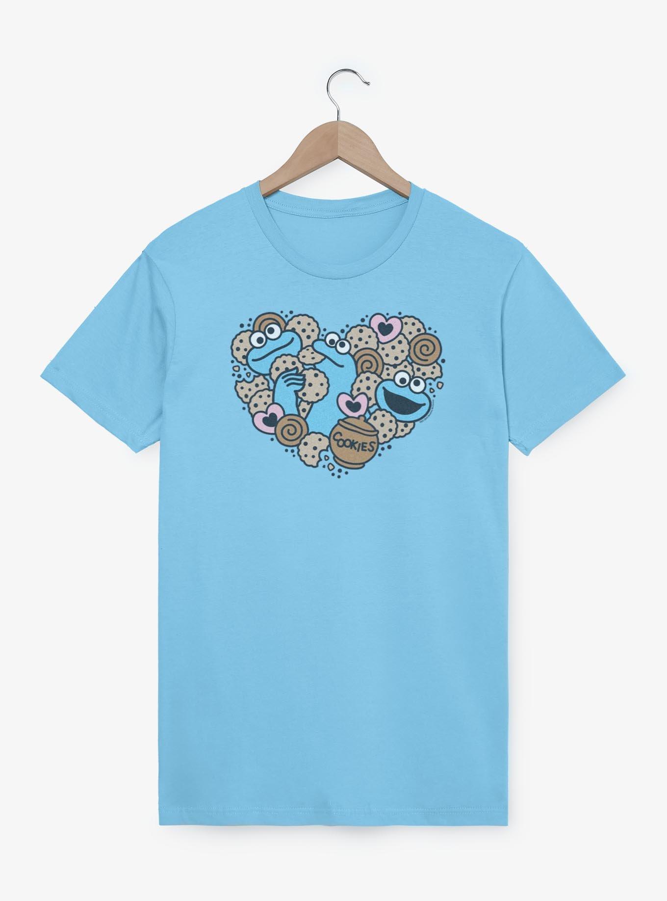 Sesame Street Cookie Monster Heart T-Shirt, , hi-res