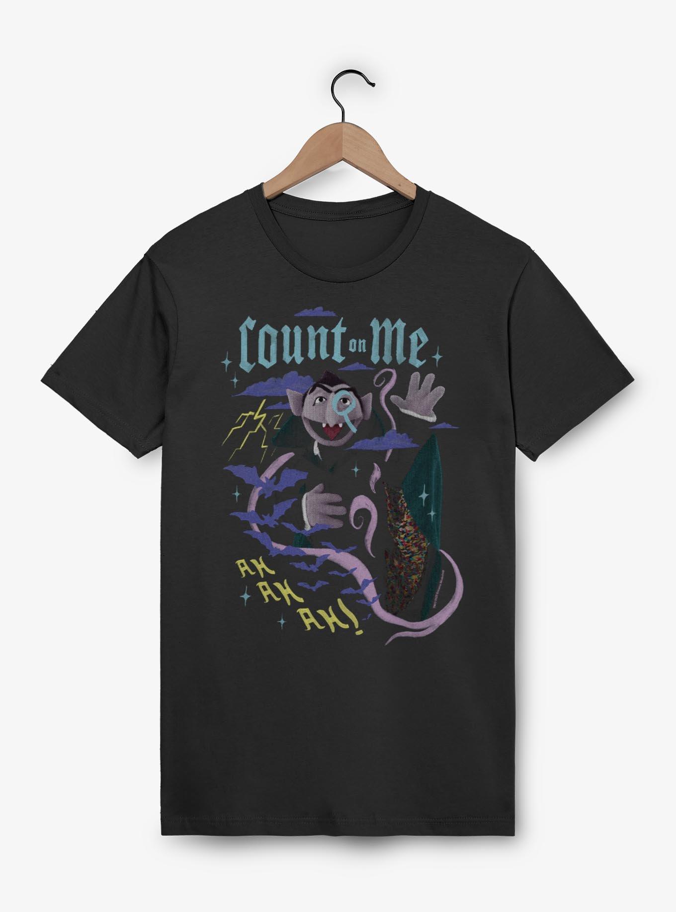 Sesame Street Count On Me Count Von Count T-Shirt, , hi-res