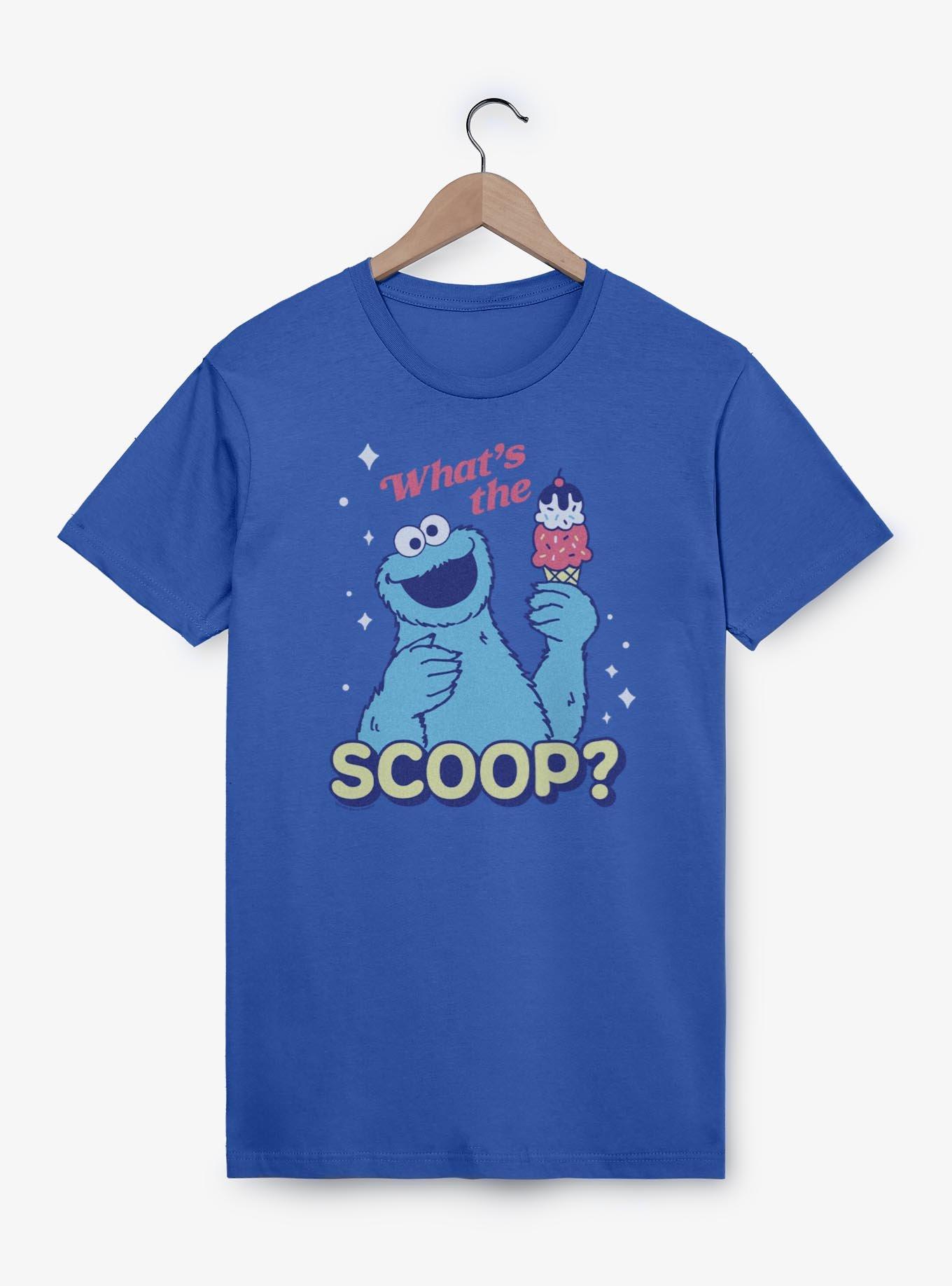 Sesame Street Cookie Monster What's The Scoop T-Shirt, , hi-res
