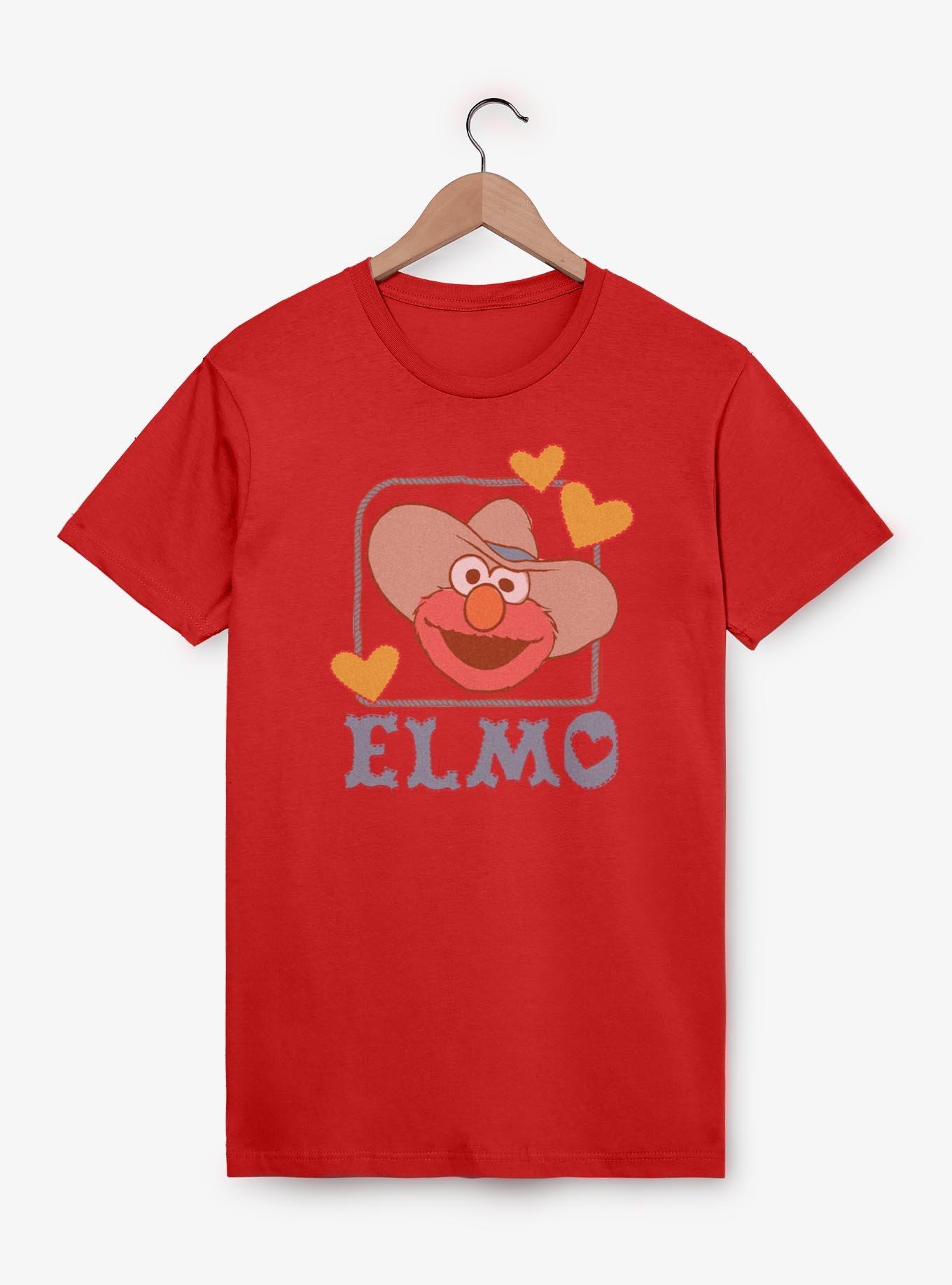 Sesame Street Cowboy Elmo Hello Friends T-Shirt, , hi-res