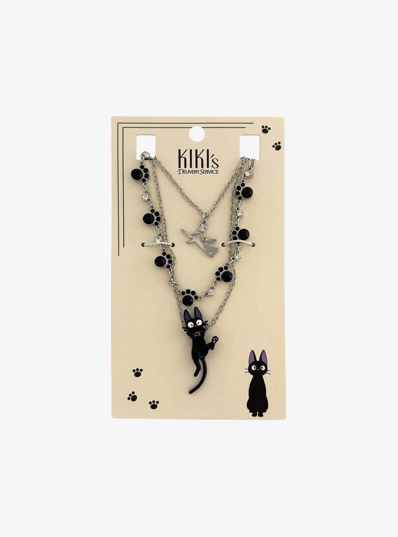 Studio Ghibli® Kiki's Delivery Service Jiji & Kiki Necklace Set, , hi-res