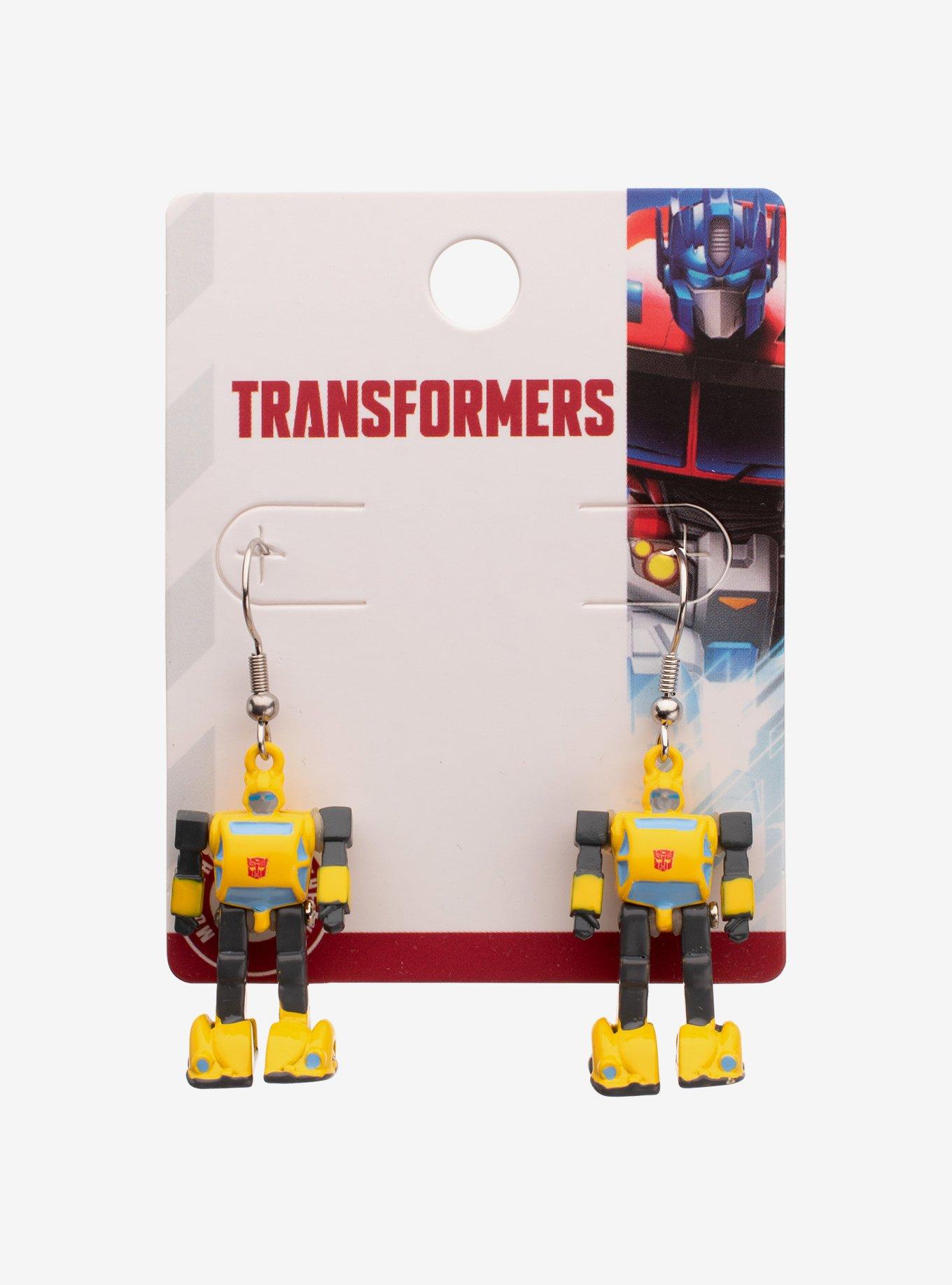 Transformers Bumblebee Drop Earrings, , hi-res