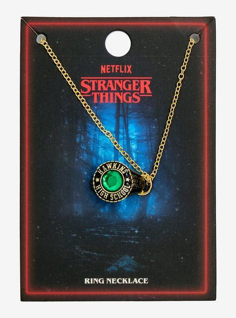 Stranger Things Hawkins High Class Ring Necklace | Hot Topic