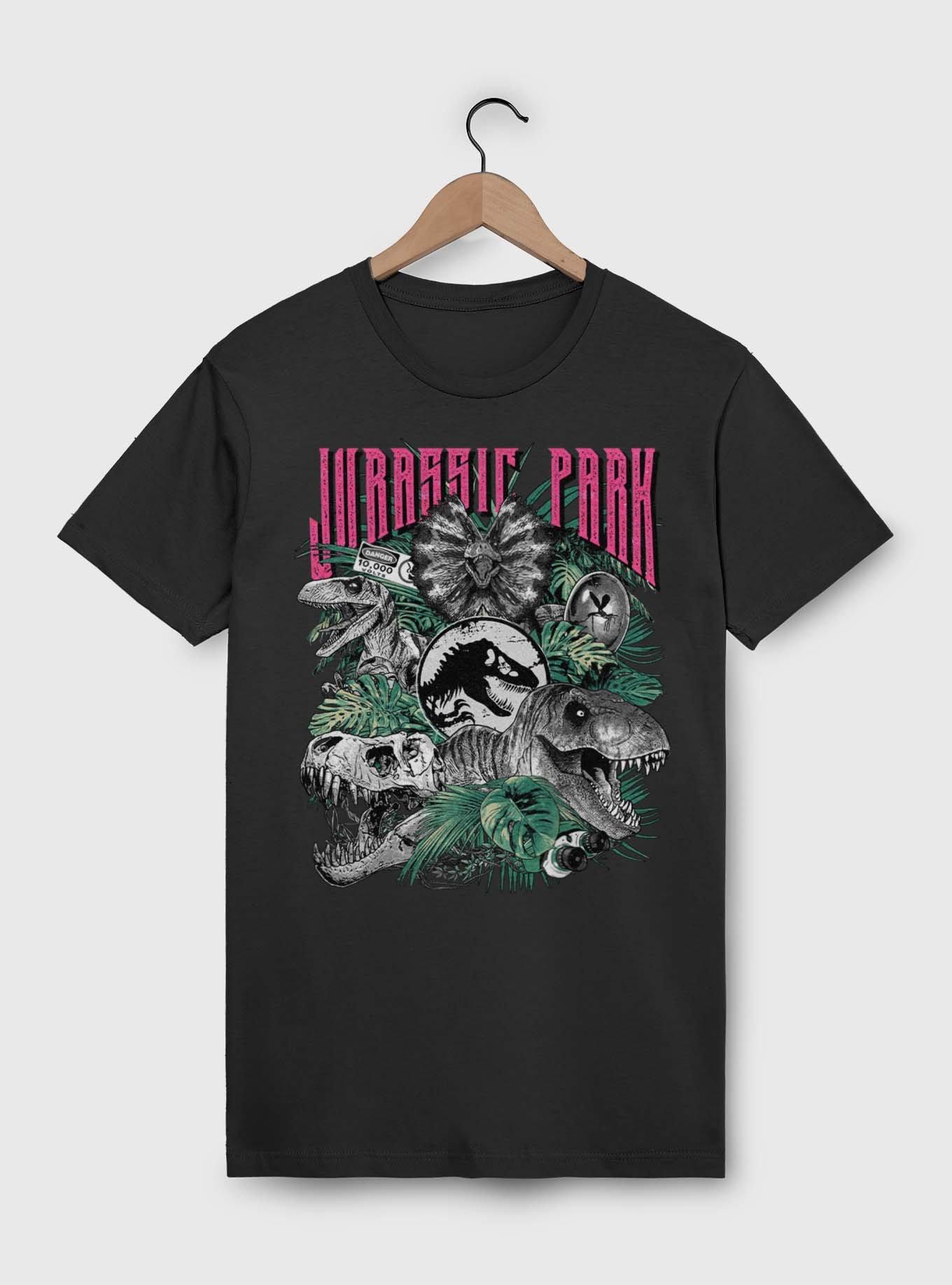 Jurassic Park Life Finds A Way Iconic Dinosaurs T-shirt Her Universe Exclusive, , hi-res