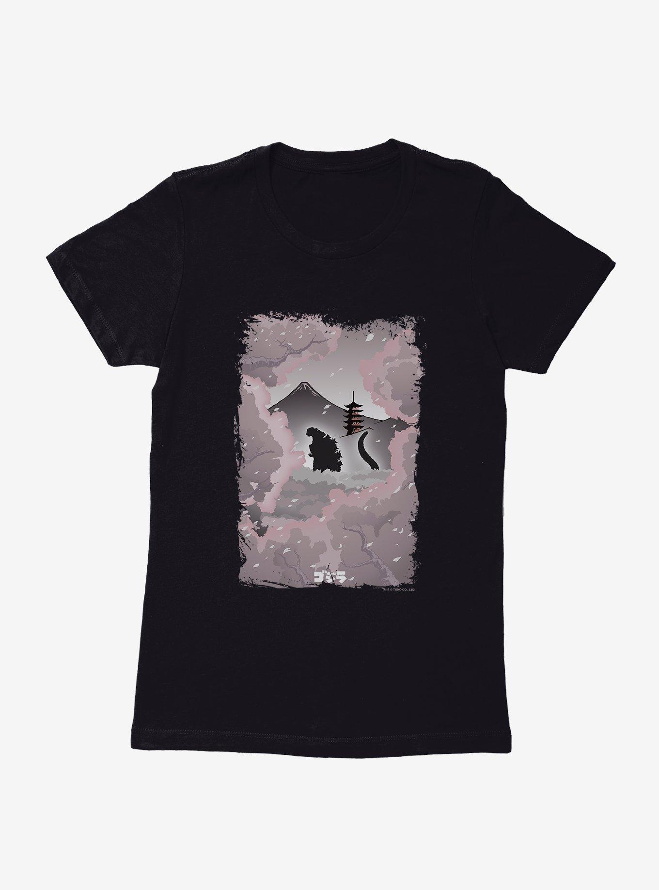 Godzilla Into The Mountains Womens T-Shirt, , hi-res