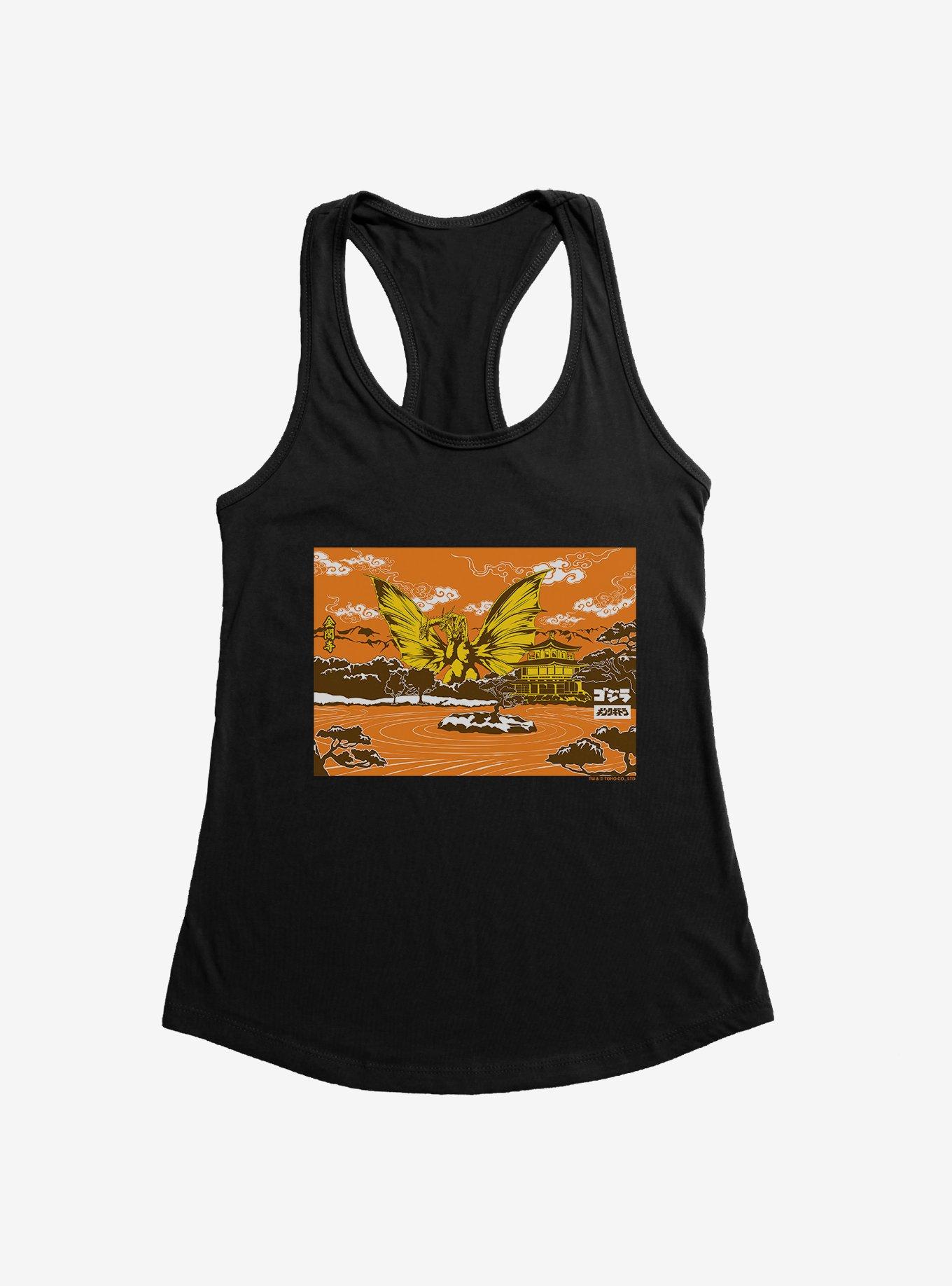 Godzilla King Ghidorah Attacks Womens Tank Top, , hi-res