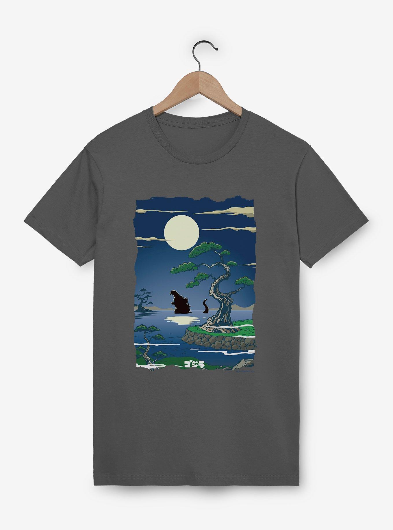 Godzilla Full Moon Descent T-Shirt, , hi-res