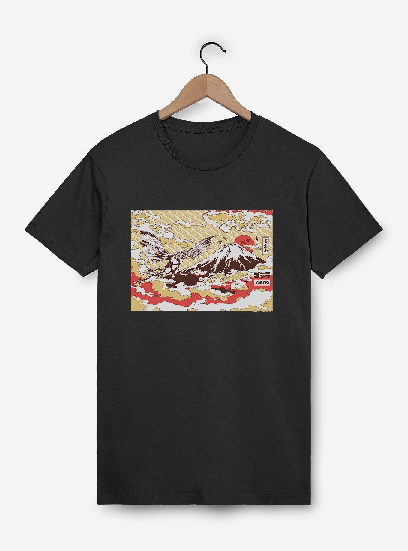 Godzilla King Ghidorah Over Japan T-Shirt, , hi-res