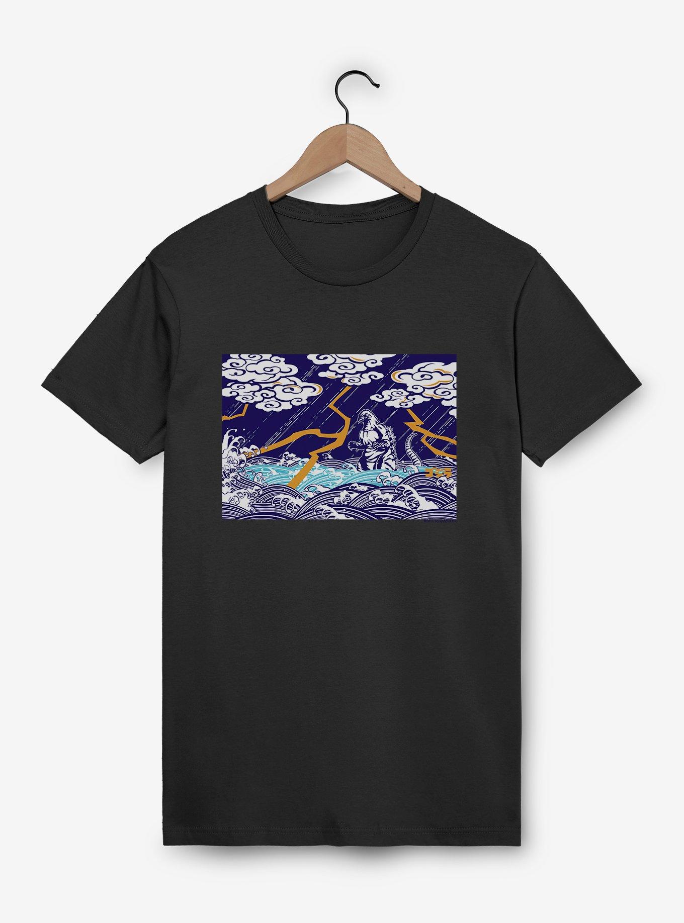 Godzilla Thunder And Lightning T-Shirt, , hi-res
