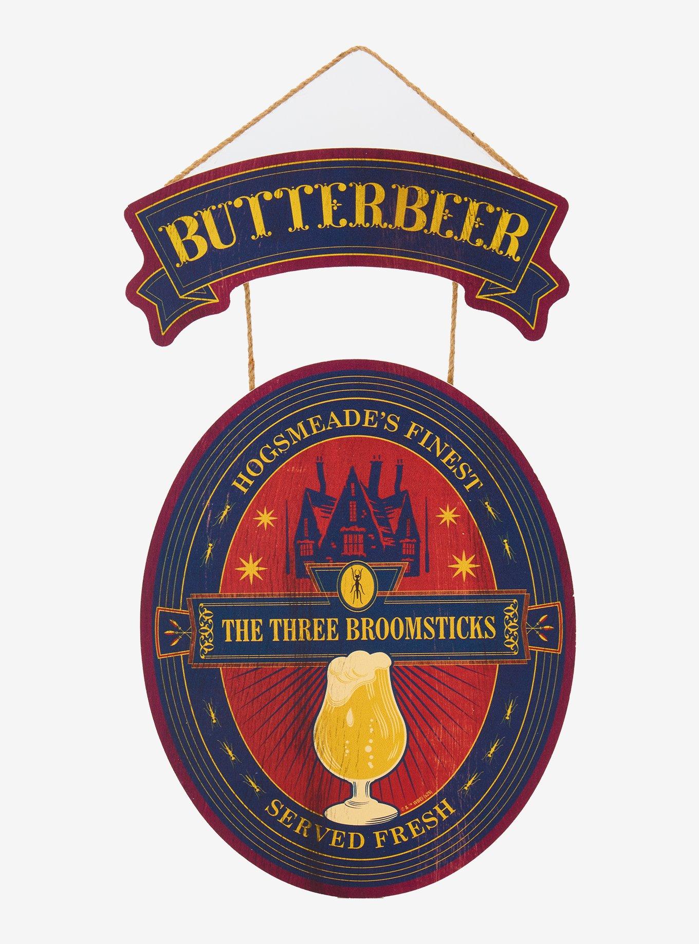 Harry Potter The Three Broomsticks Butterbeer Wall Art Hot Topic Exclusive, , hi-res