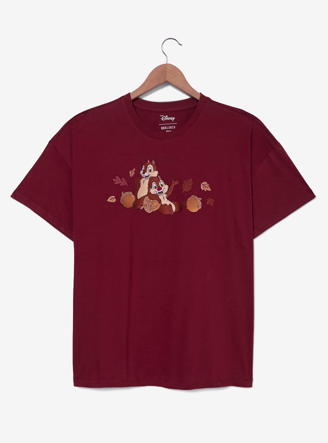 Disney Chip 'N' Dale Embroidered T-Shirt Plus Size, , hi-res