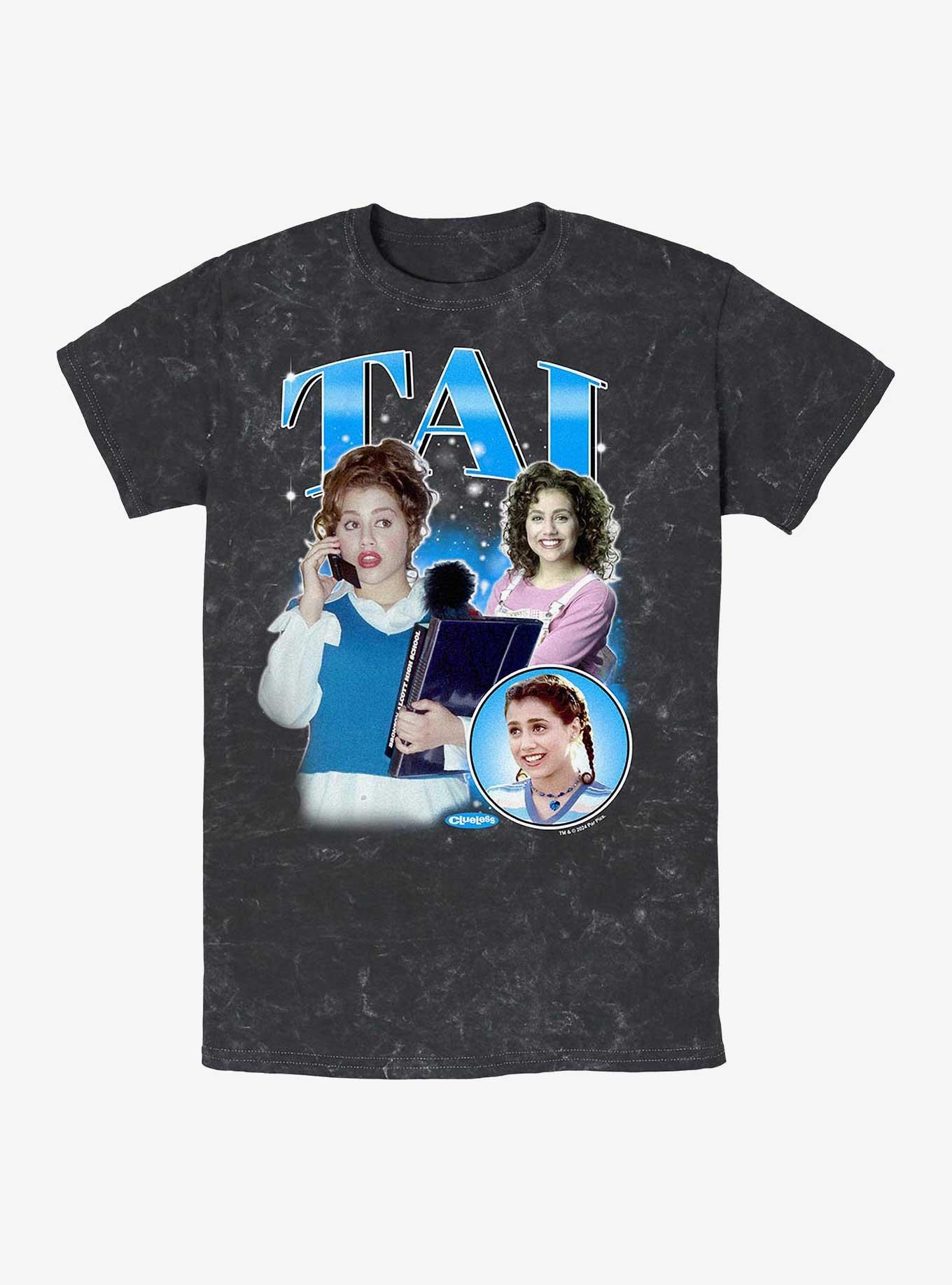 Clueless Y2K Tai Mineral Wash T-Shirt, , hi-res