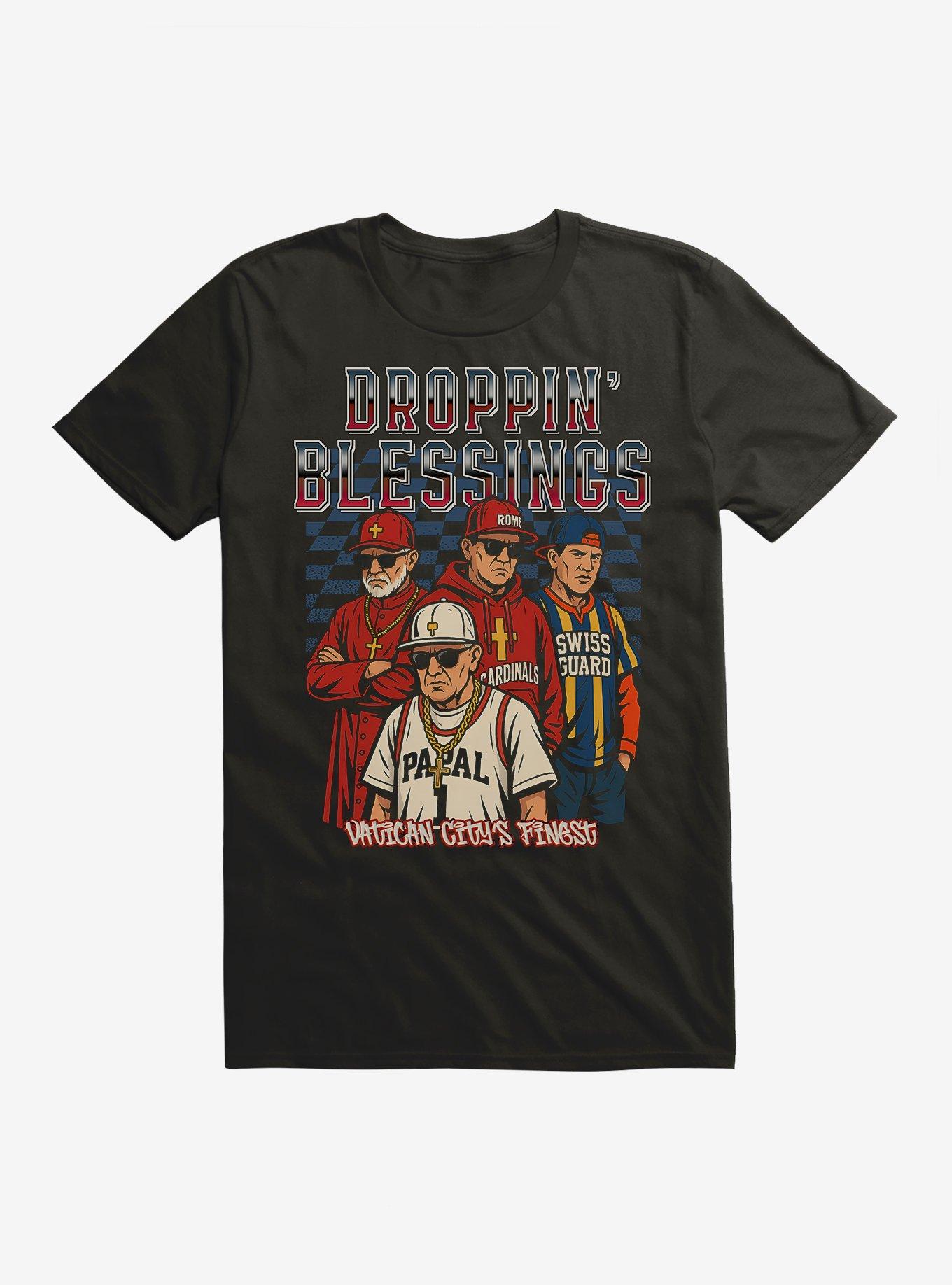 Hot Topic Droppin Blessings T-Shirt, , hi-res