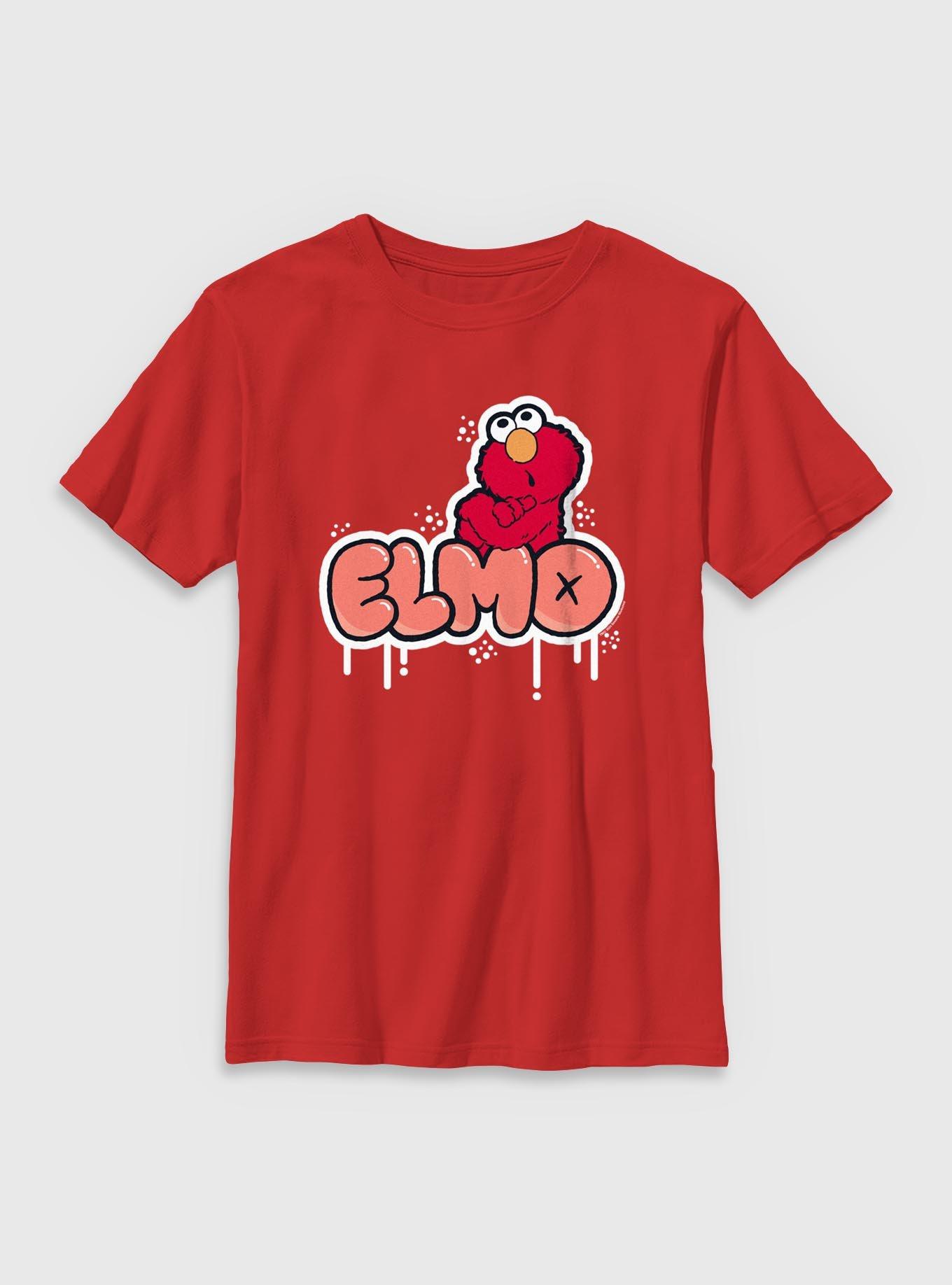 Sesame Street Elmo Graffiti Youth T-Shirt, , hi-res