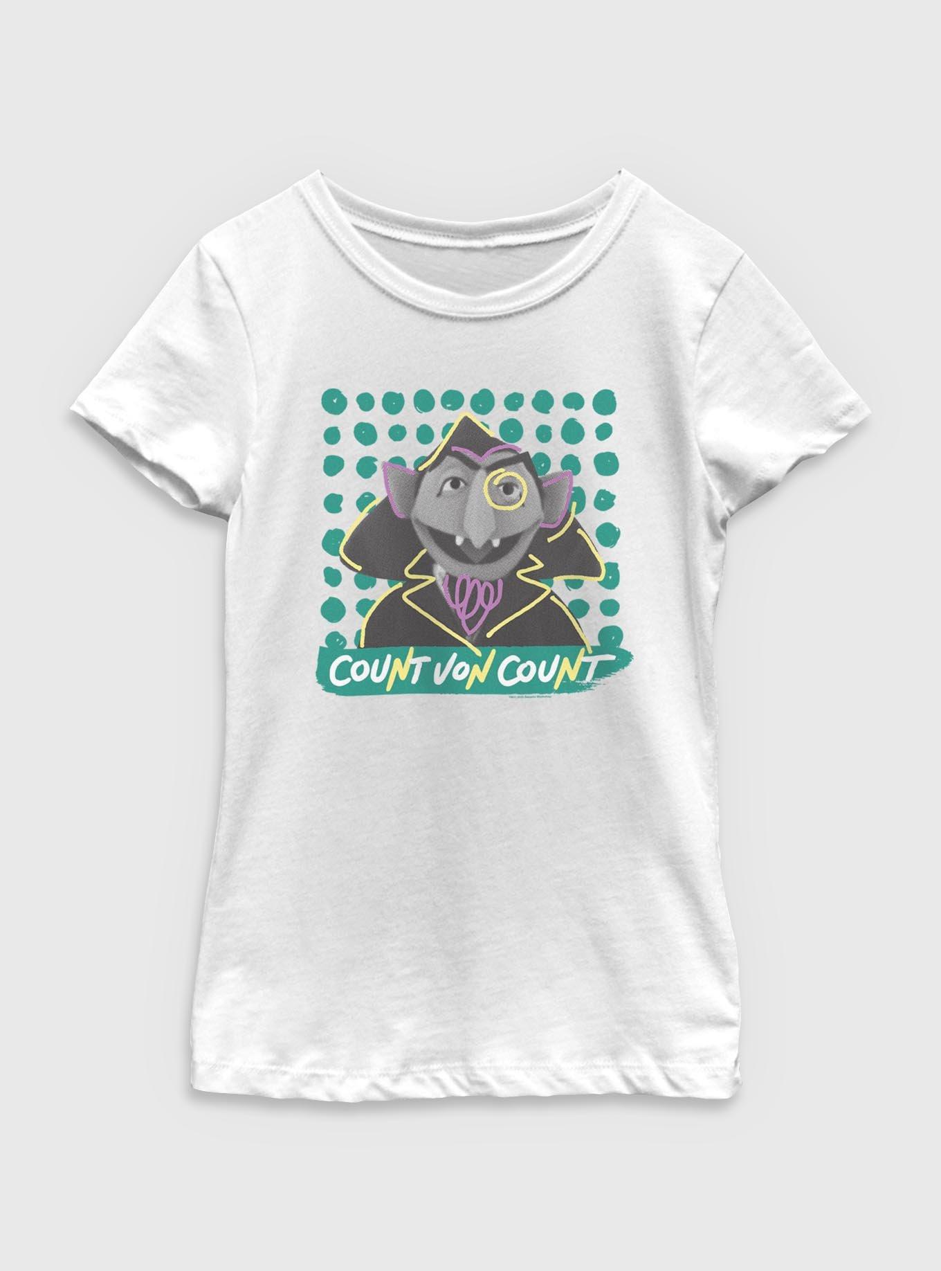Sesame Street Count Von Count Youth Girls T-Shirt, , hi-res