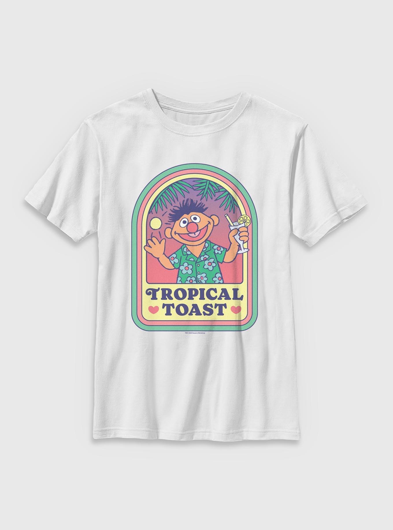 Sesame Street Ernie Tropical Toast Youth T-Shirt, , hi-res