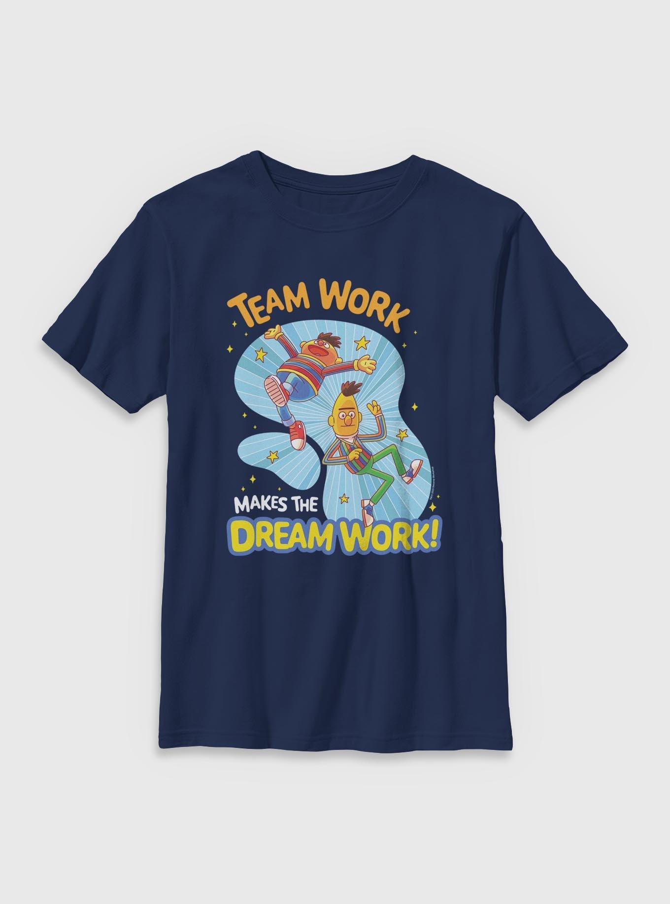 Sesame Street Bert & Ernie Team Work Youth T-Shirt, , hi-res