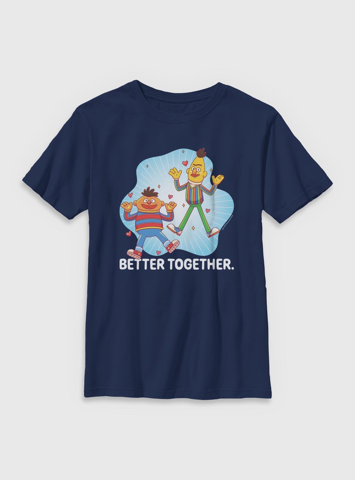 Sesame Street Bert & Ernie Better Together Youth T-Shirt, , hi-res