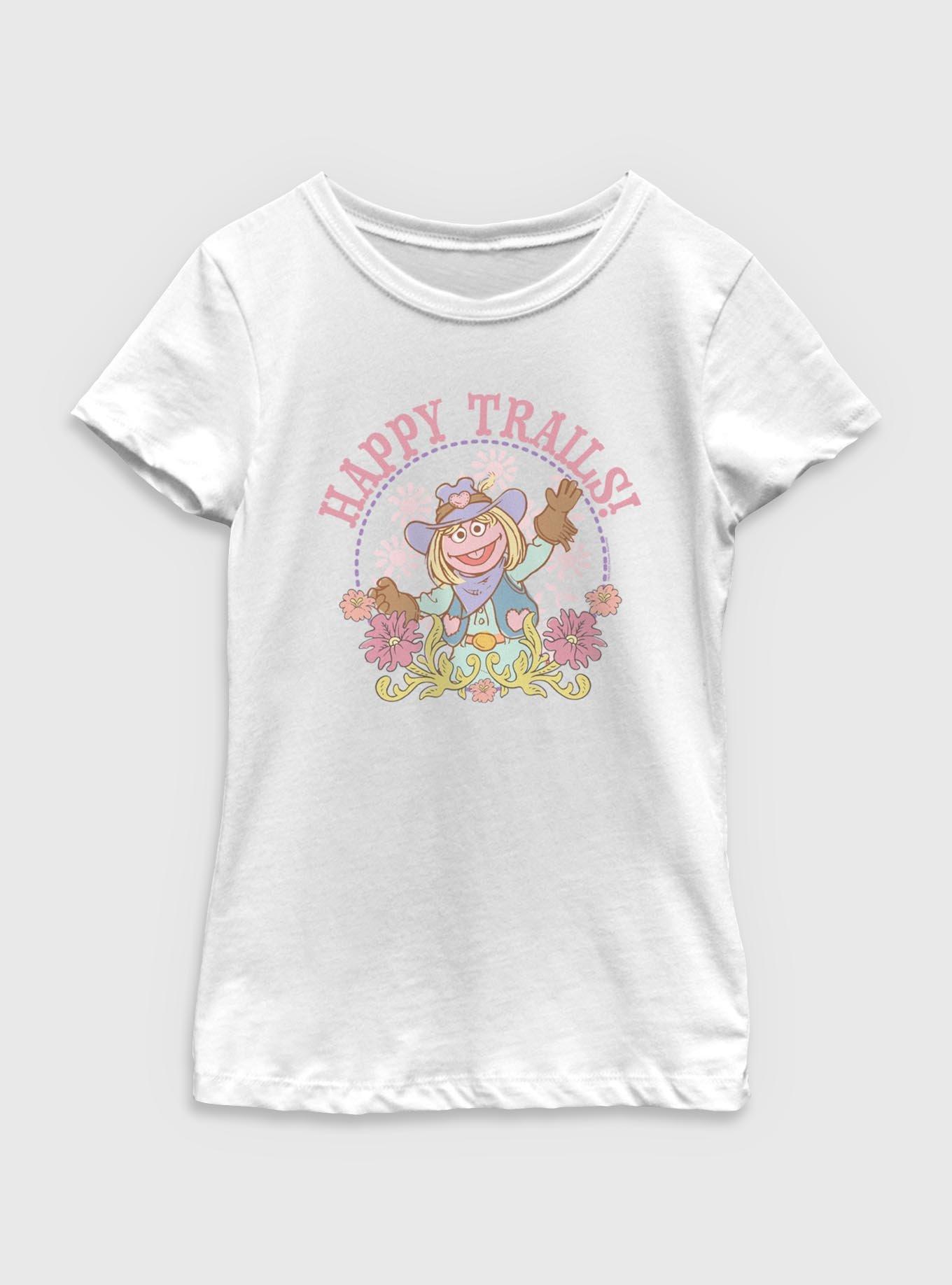 Sesame Street Happy Trails Prairie Dawn Youth Girls T-Shirt, , hi-res