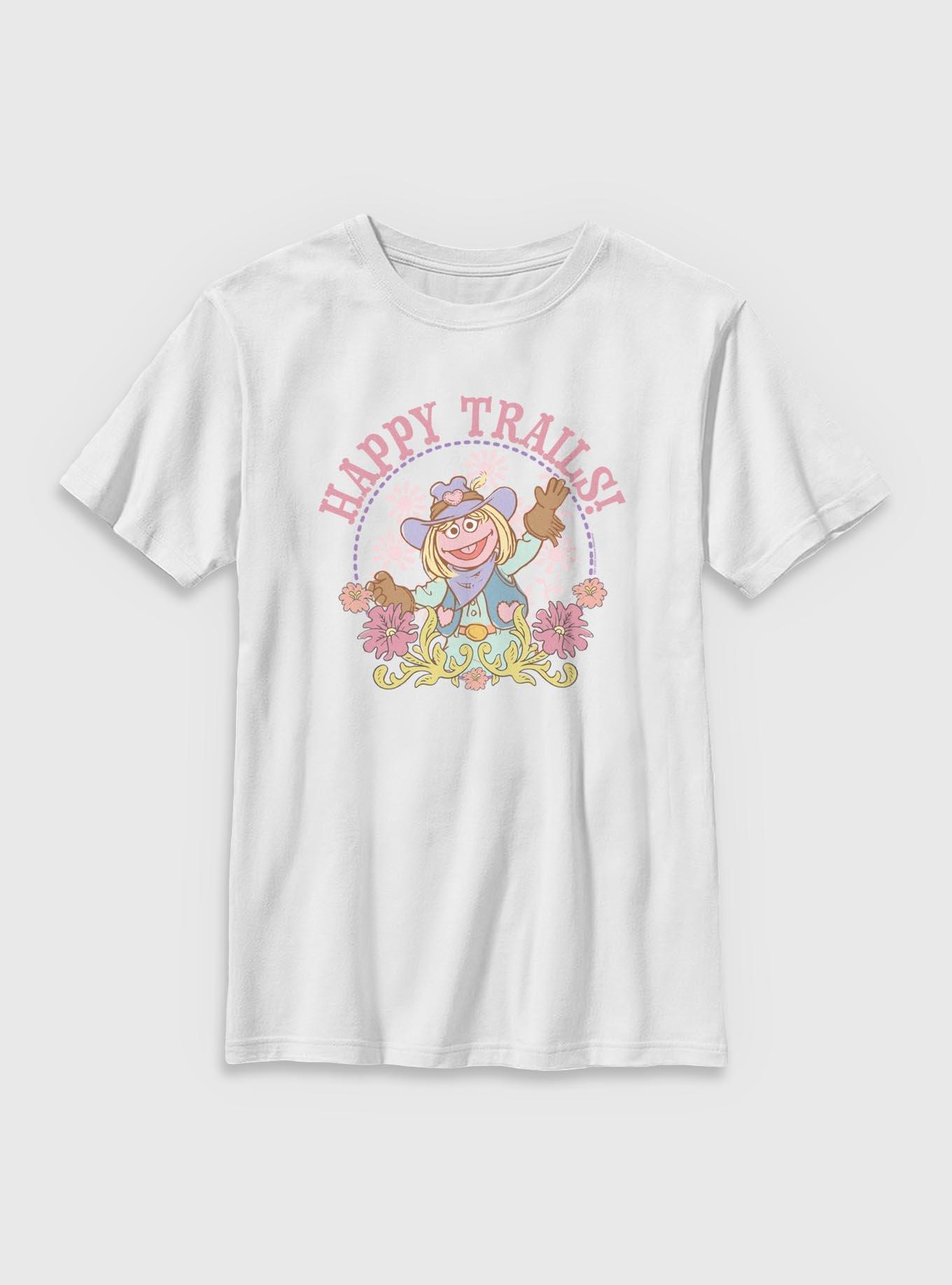 Sesame Street Happy Trails Prairie Dawn Youth T-Shirt, , hi-res