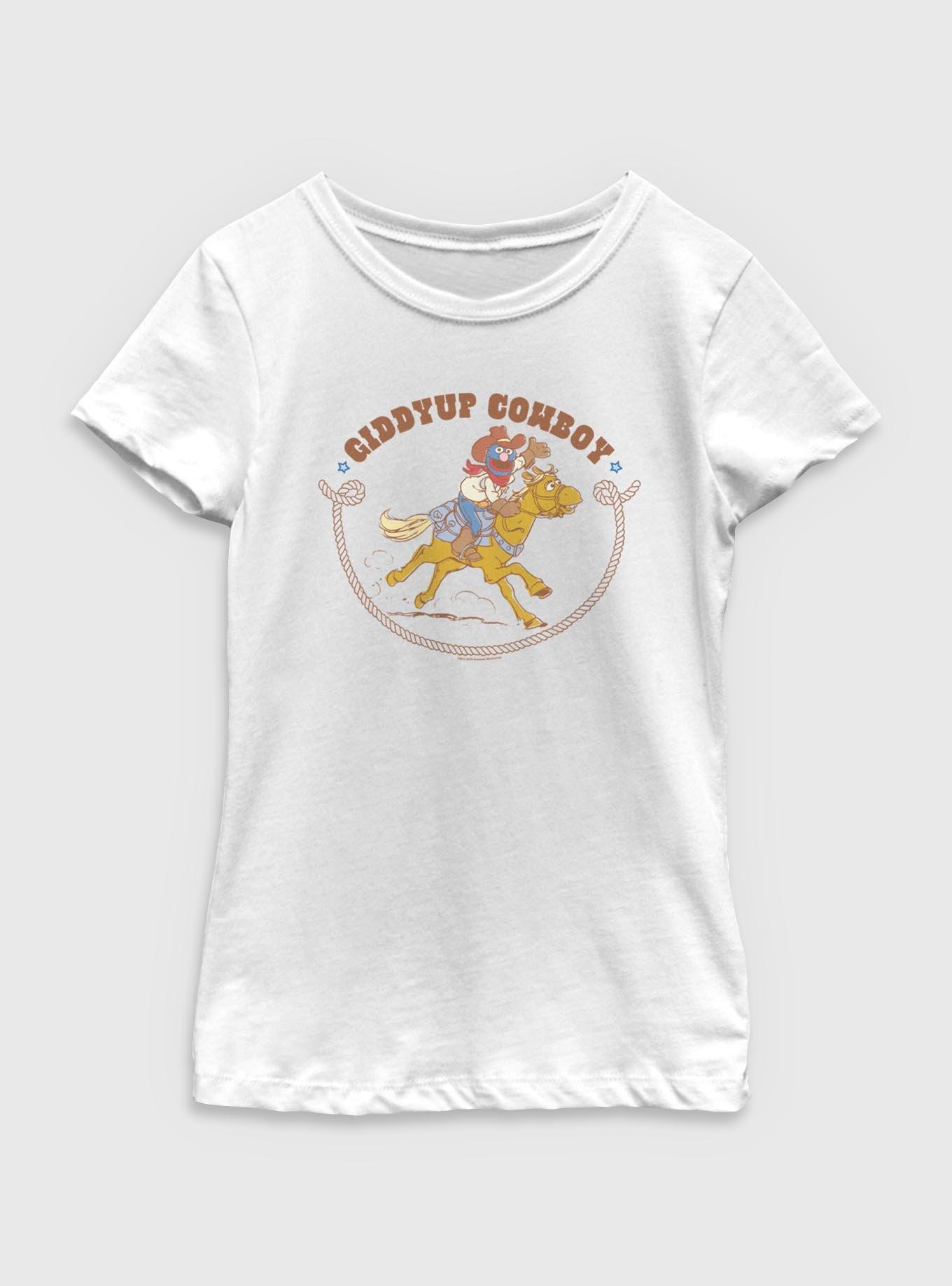 Sesame Street Giddyup Cowboy Grover Youth Girls T-Shirt, , hi-res