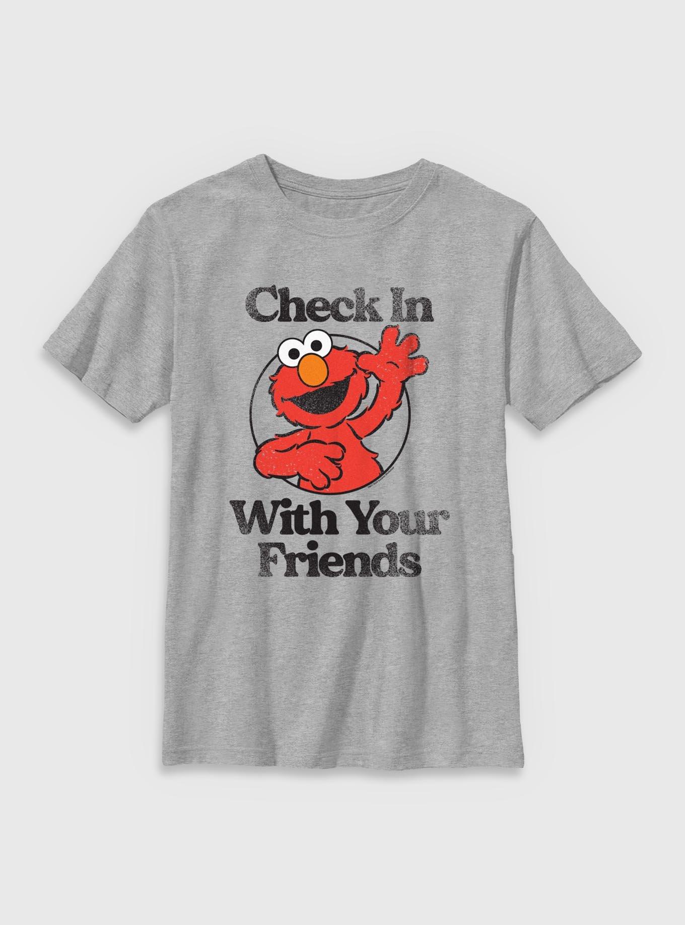 Sesame Street Elmo Check In With Your Friends Youth T-Shirt, , hi-res