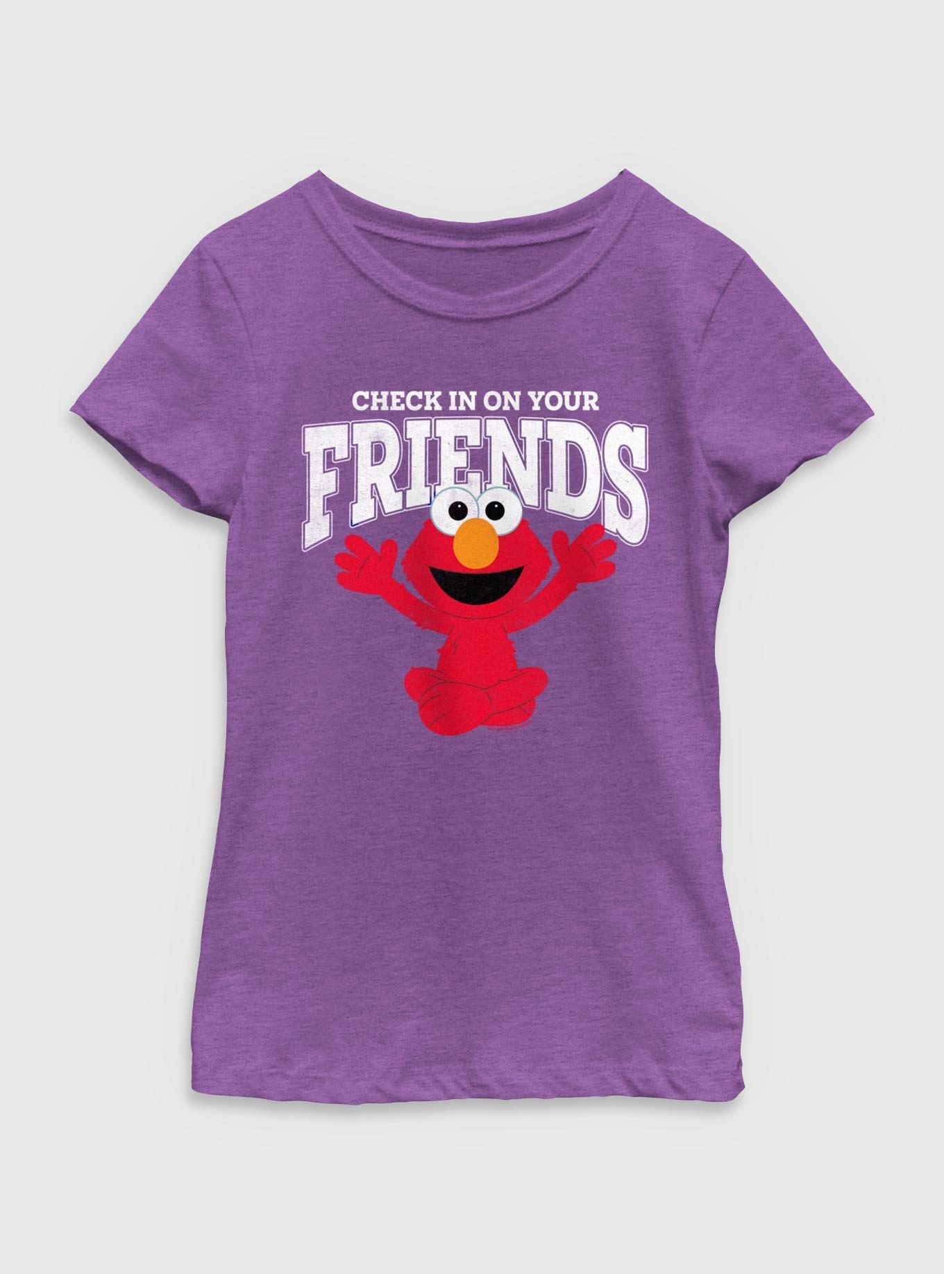 Sesame Street Elmo Check On Your Friends Youth Girls T-Shirt, , hi-res