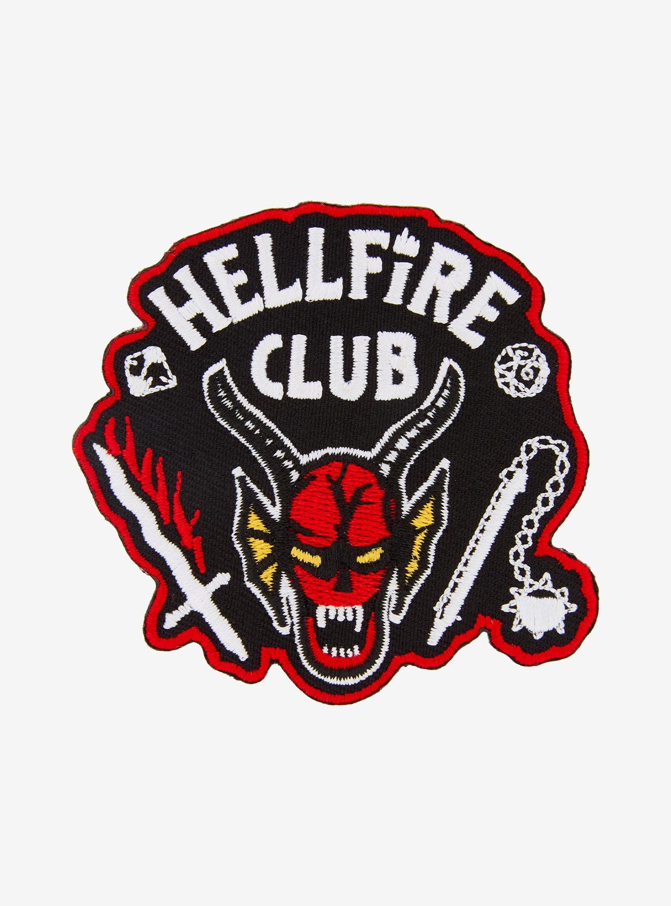 Stranger Things Hellfire Club Glow-In-The-Dark Patch, , hi-res