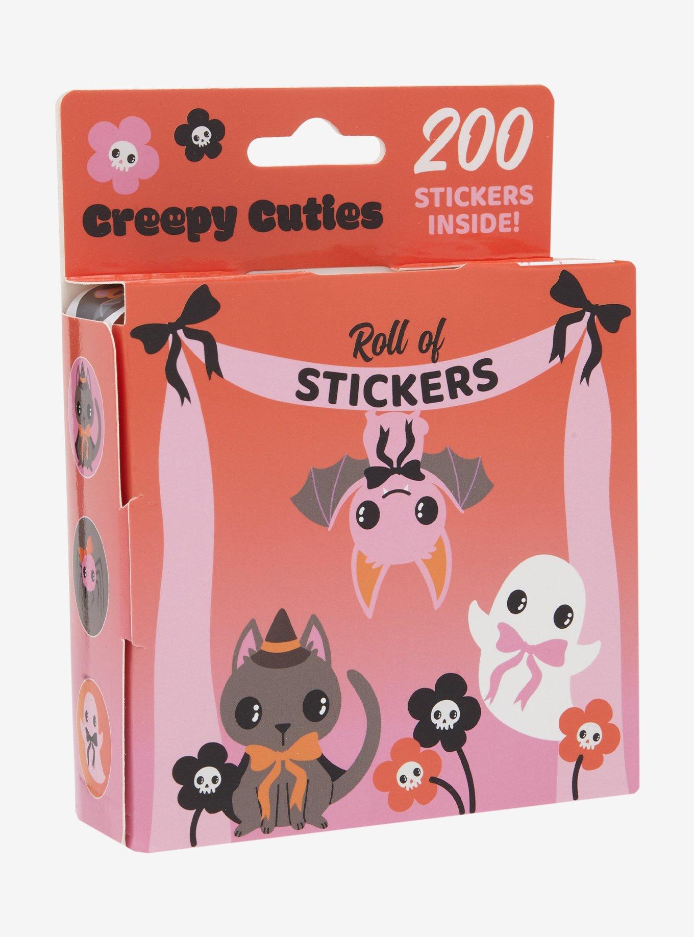 Creppy Cuties Halloween Sticker Roll, , hi-res