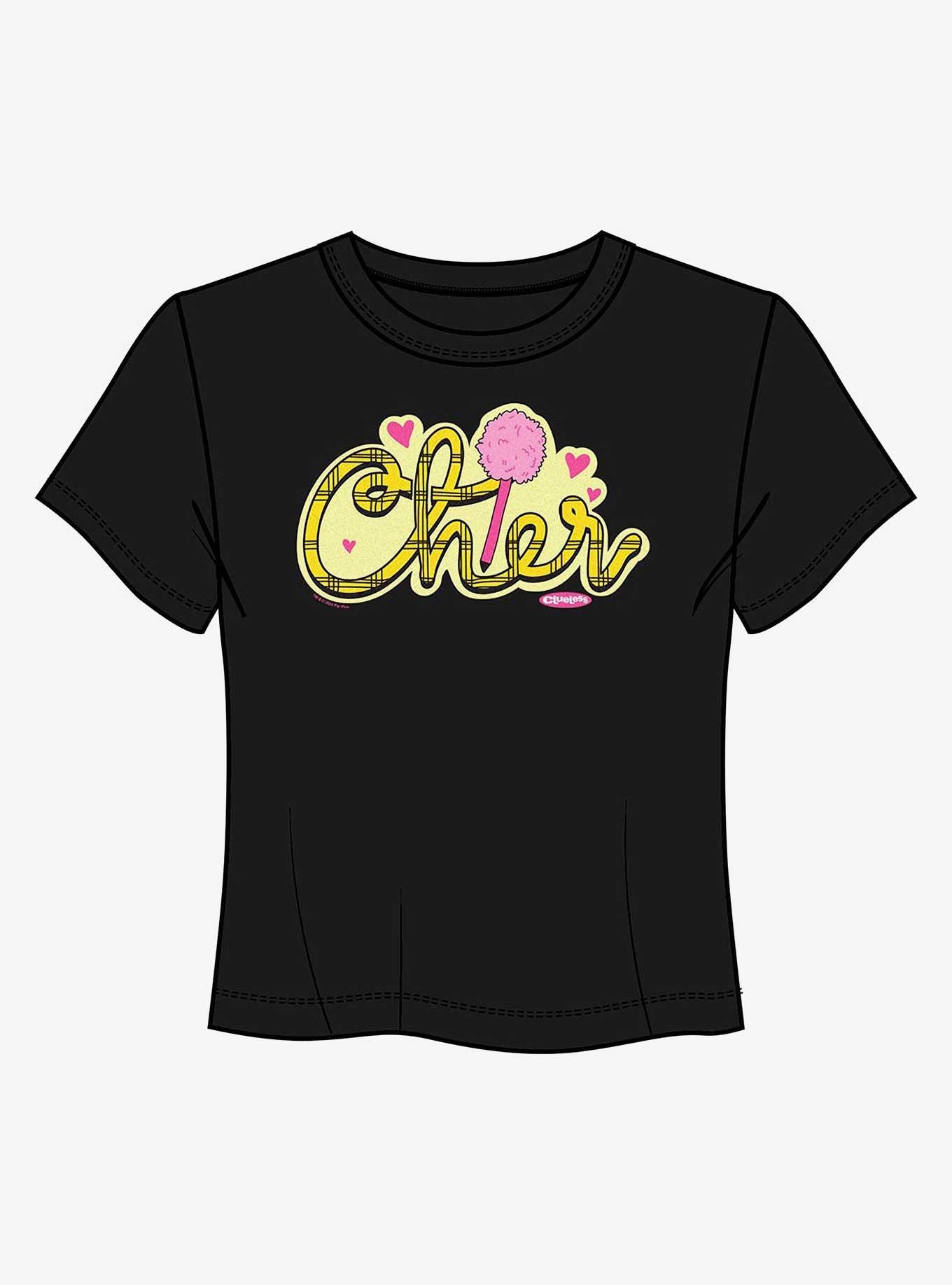 Clueless Cher Plaid Logo Girls Baby T-Shirt, , hi-res