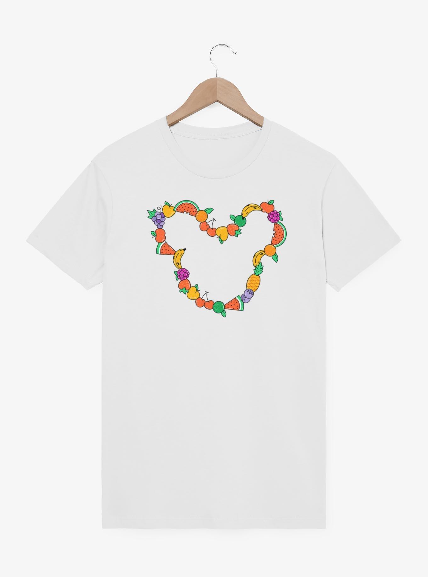 Disney Mickey Mouse Made Of Fruits T-Shirt, , hi-res