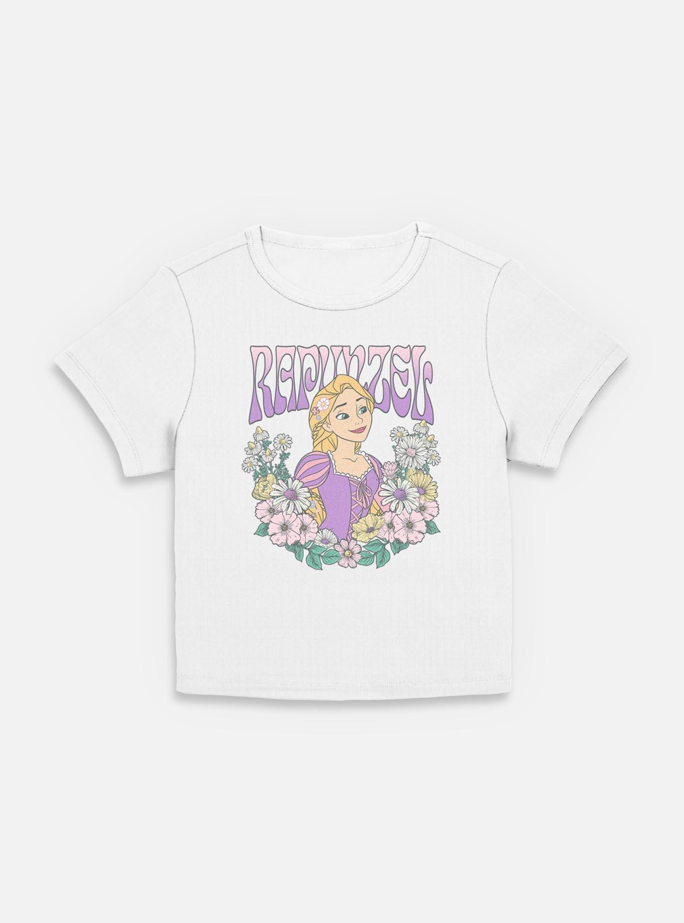Disney Princesses Rapunzel Floral Wreath Women Baby T-Shirt, , hi-res