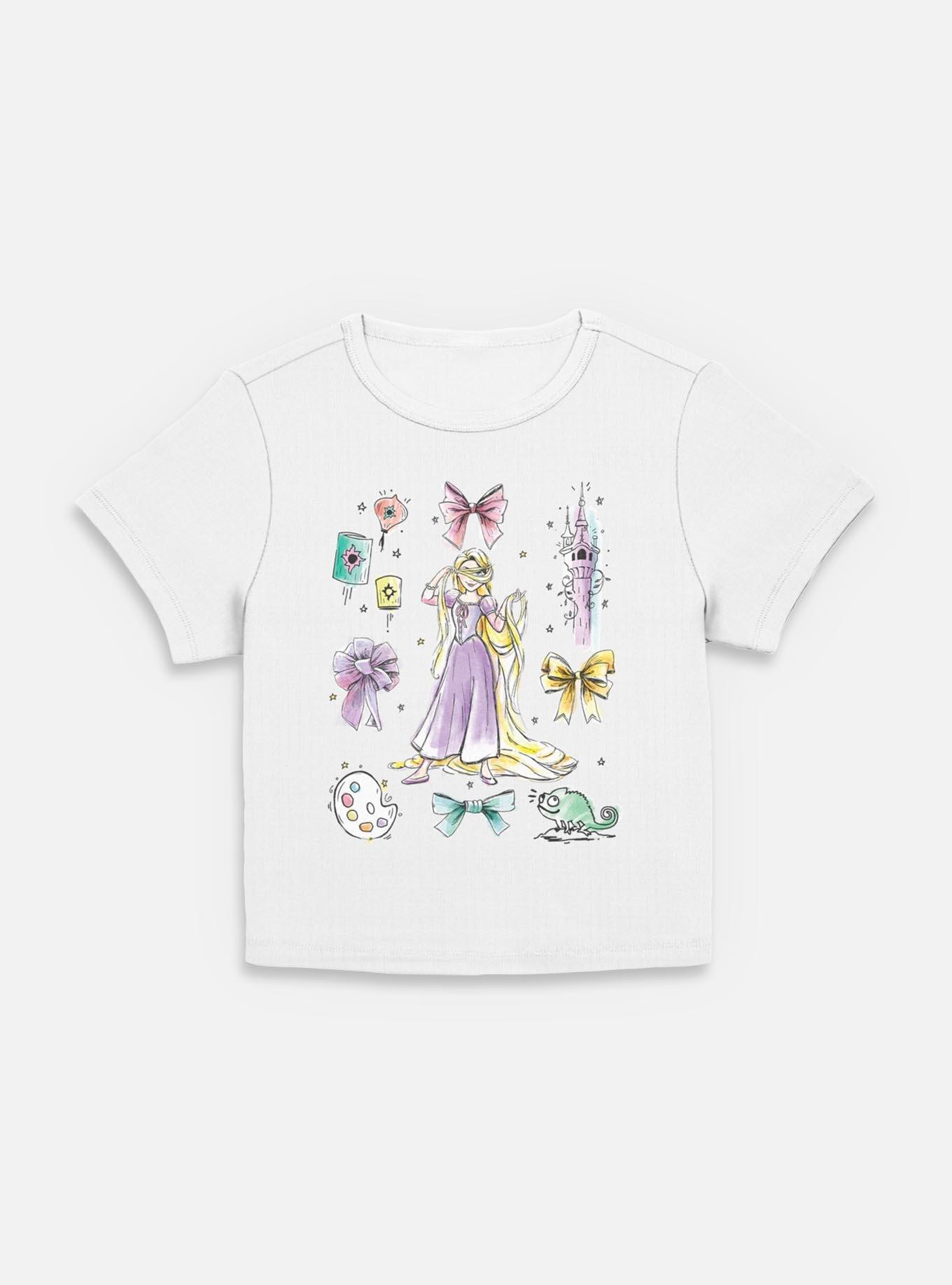 Disney Princesses Rapunzel Bows Women Baby T-Shirt, , hi-res