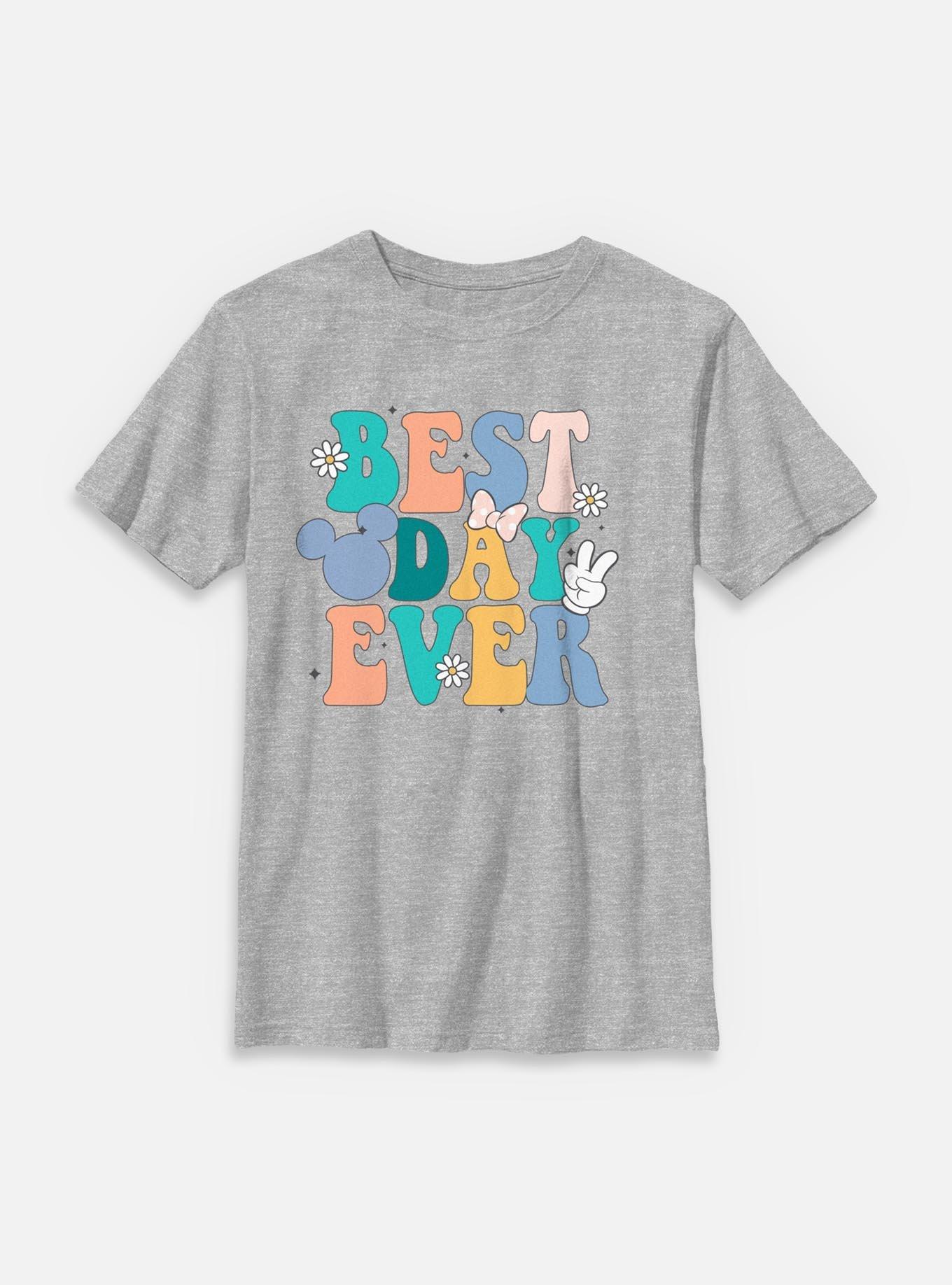 Disney Mickey Mouse Best Day Ever Youth T-Shirt, , hi-res